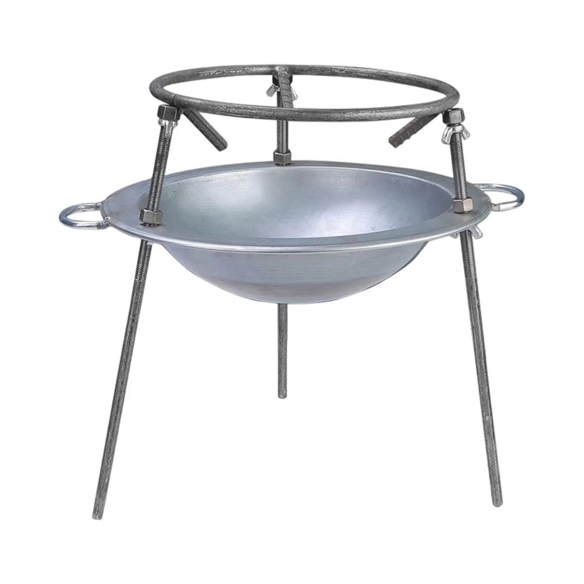 Camping Feuerstelle Dreibein Feuerschale Grill Feuerkorb Metall Outdoor Konstruktion Eisen für Gartenparty Camping Picknick Park Restaurant Familien F, Mehrfarbig, 38 cm X 30 cm X 40