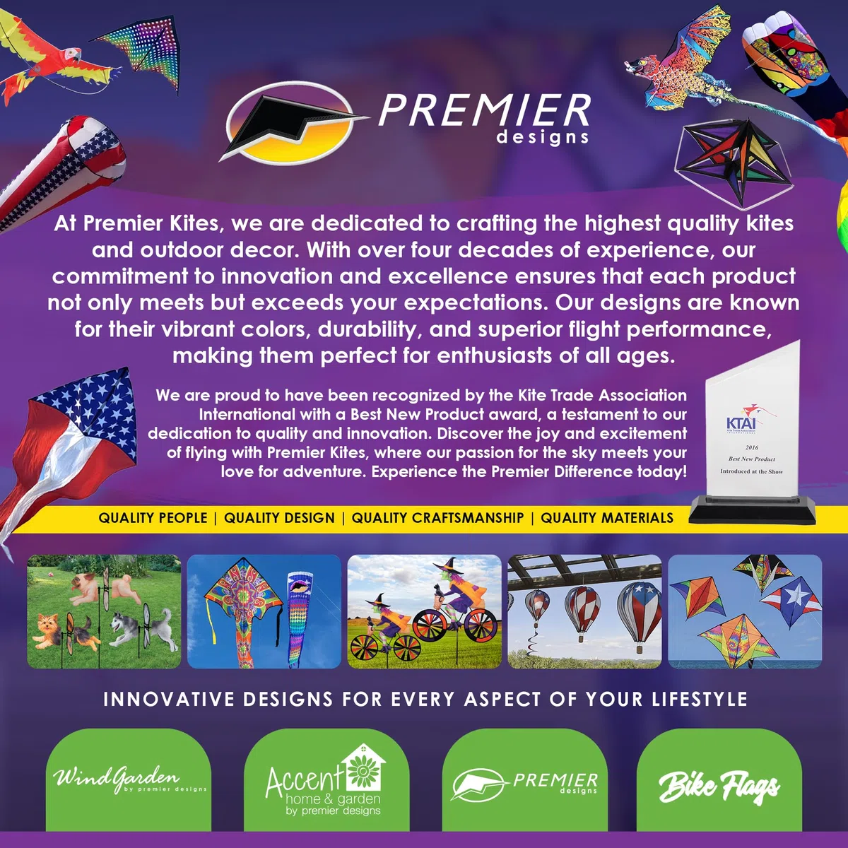 Premier Kites Petite Spinner Golden Retriever - Skurriles Windspiel für Hof & Garten, strapazierfähiges, wetterbeständiges Gewebe, einfach zu montieren, Outdoor-Dekor für Terrassen, Rasenflächen und