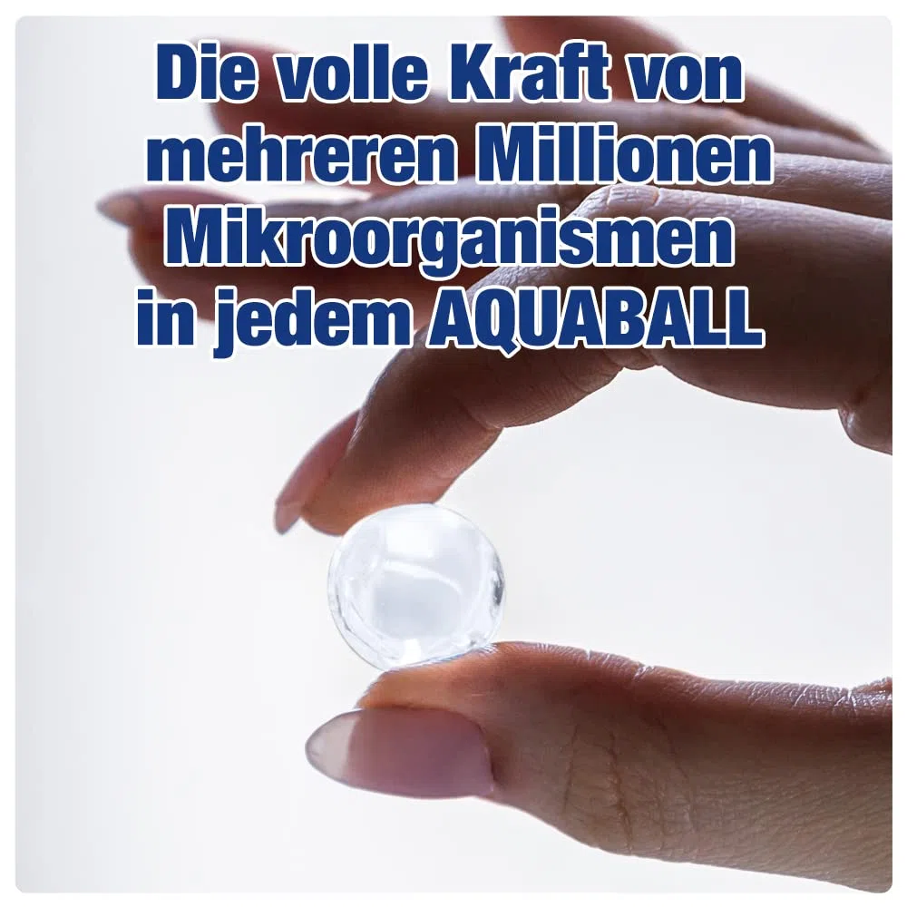 AQUALITY Gartenteich AQUABALLS Pond Starterbakterien (Optimale Dosierung - Millionen effektive Mikroorganismen und nützliche Starterbakterien), Inhalt:5 Liter