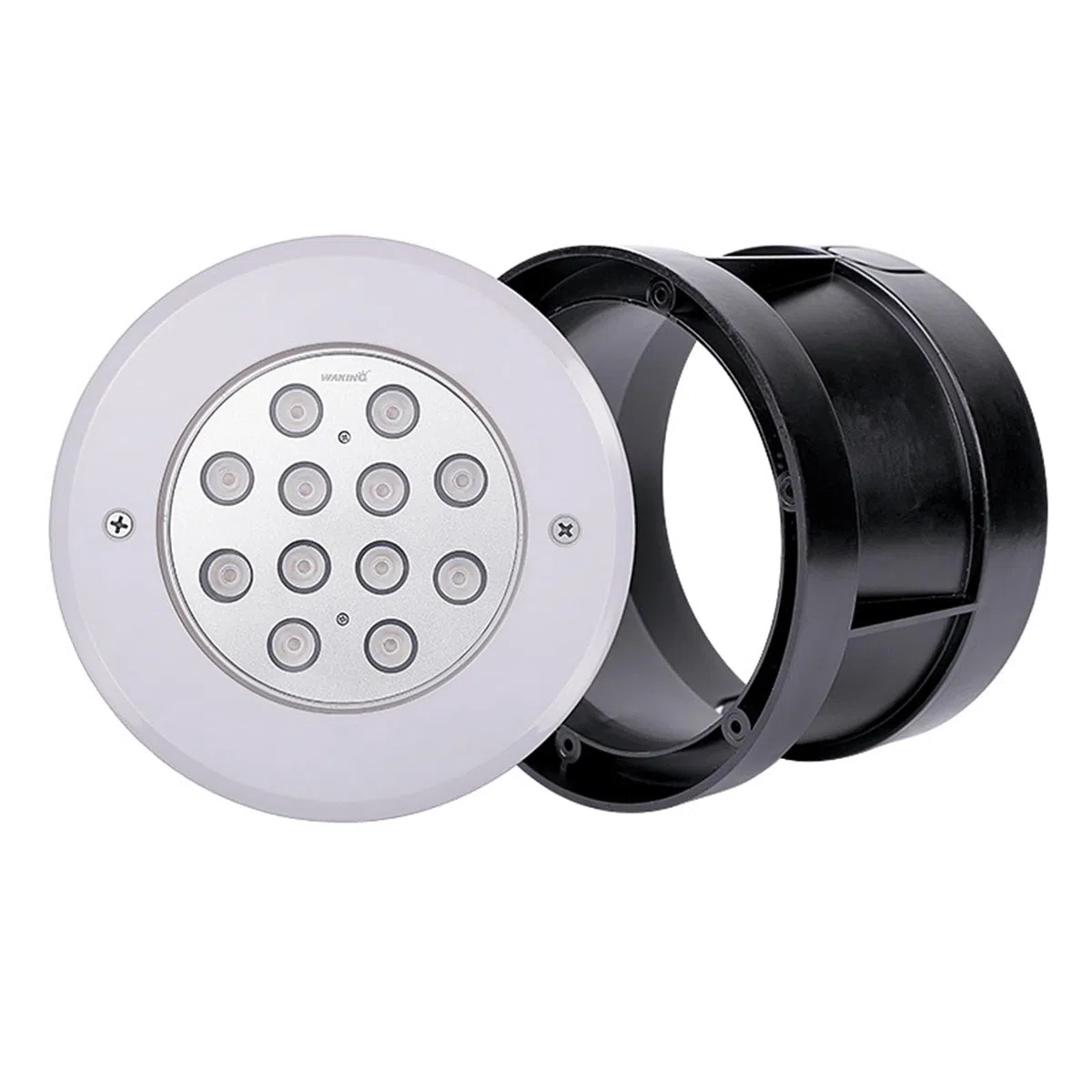 EDEDE Poolbeleuchtung, 12V Pool Licht Thermische Scheinwerfer Handy Control LED Garten Unterwasser Licht Unterwasser Licht für Schwimmbad, Brunnen, Teich, Aquarium(White)