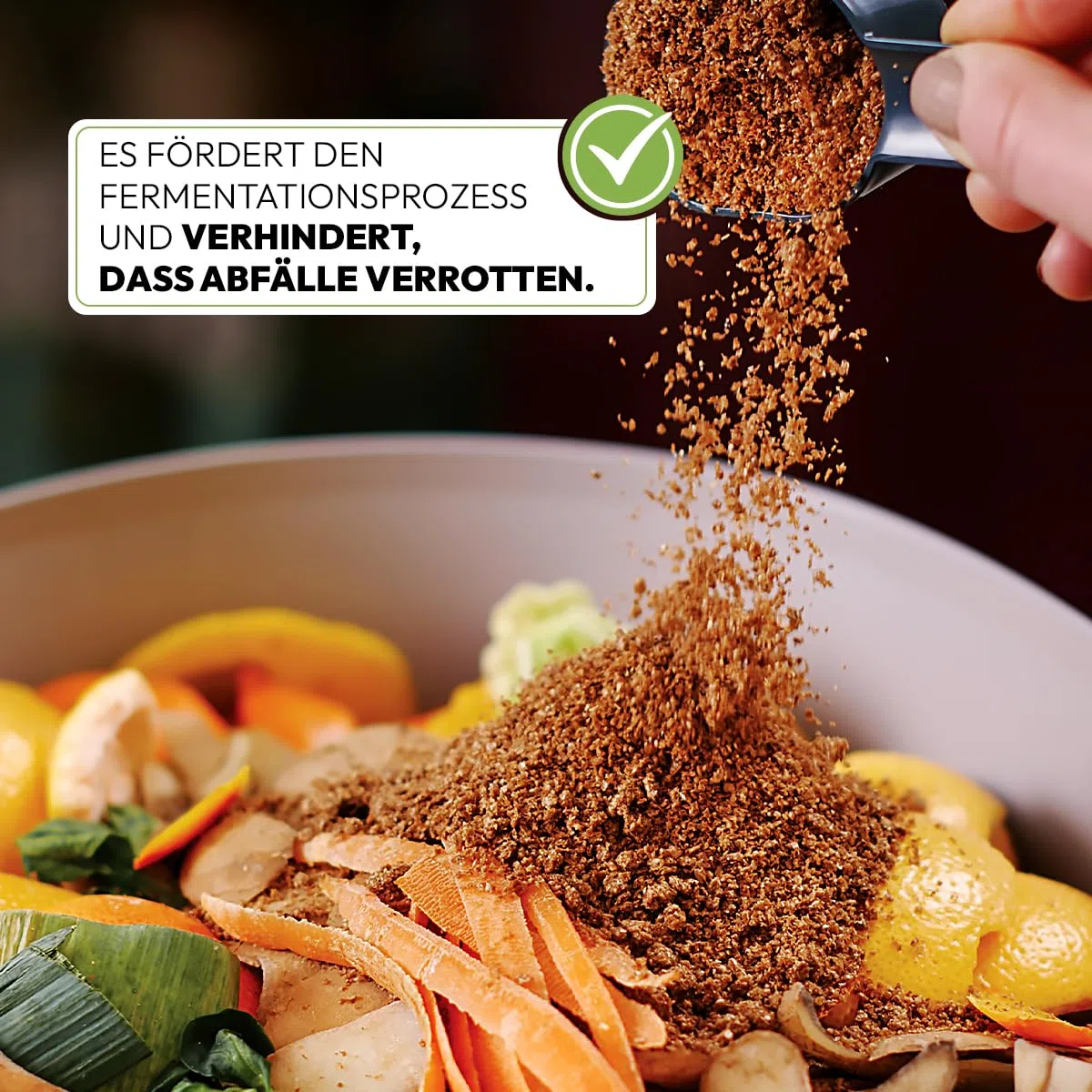 Skaza Kompostaktivator Bokashi Organko – mit Effektive Mikroorganismen (EM) für Biomülleimer Küche und Komposteimer Küche Bokashi Organko und Essential (5)