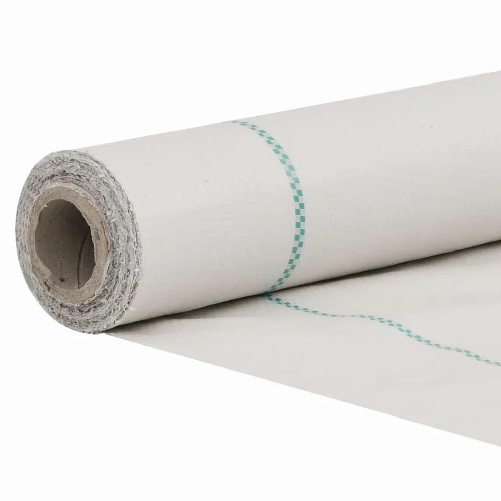 Unkrautvlies Weiß 1x150 m PP Gartenvlies Mulchvlies Bodengewebe Geotextil wasserdurchlässig reißfest atmungsaktiv für Hochbeet Terrasse Steingarten Kiesbeet Pflaster