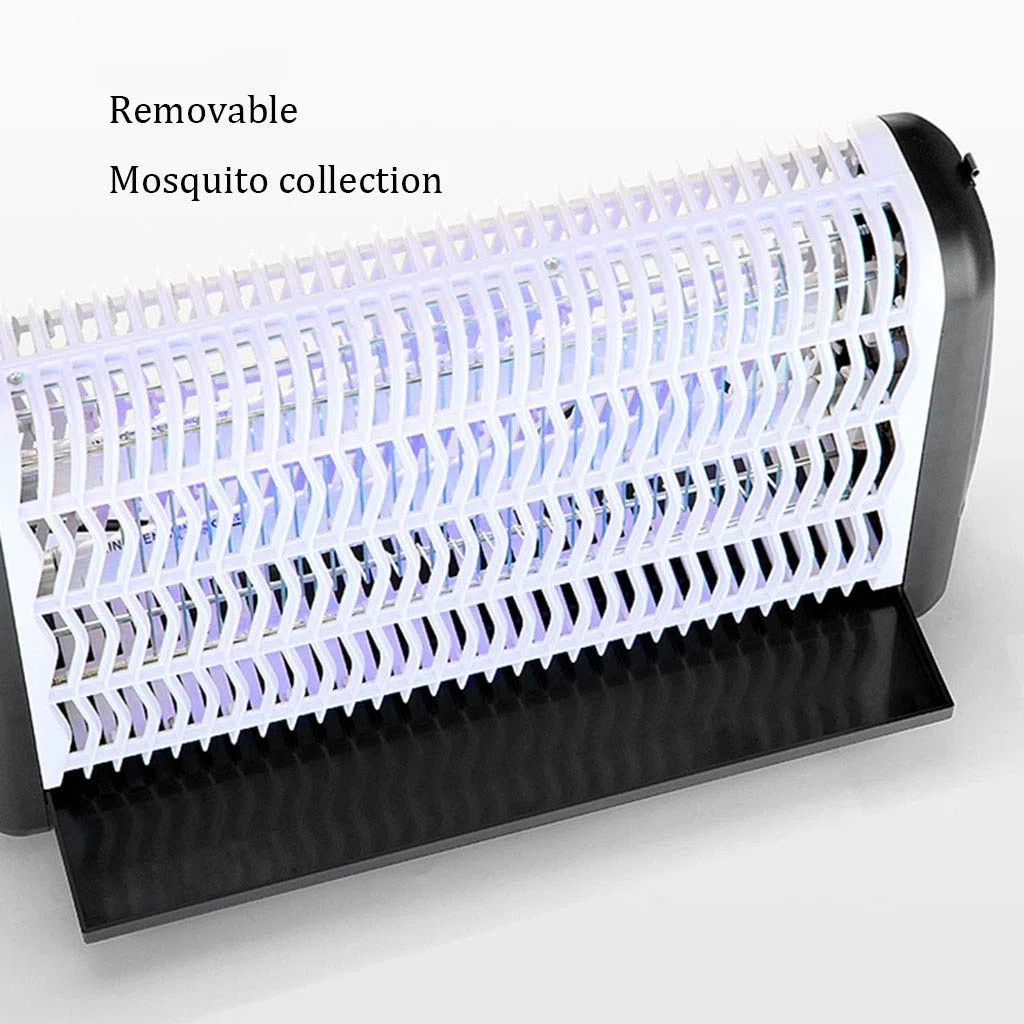 Mückenfalle mit Lampe, Mückenvernichter für den Innenbereich, elektrischer Insektenvernichter, Fliegenvernichter, UV-Wellen-Mückenvernichter für Privat- und Gewerbegebrauch, 1800–2000 V LED-