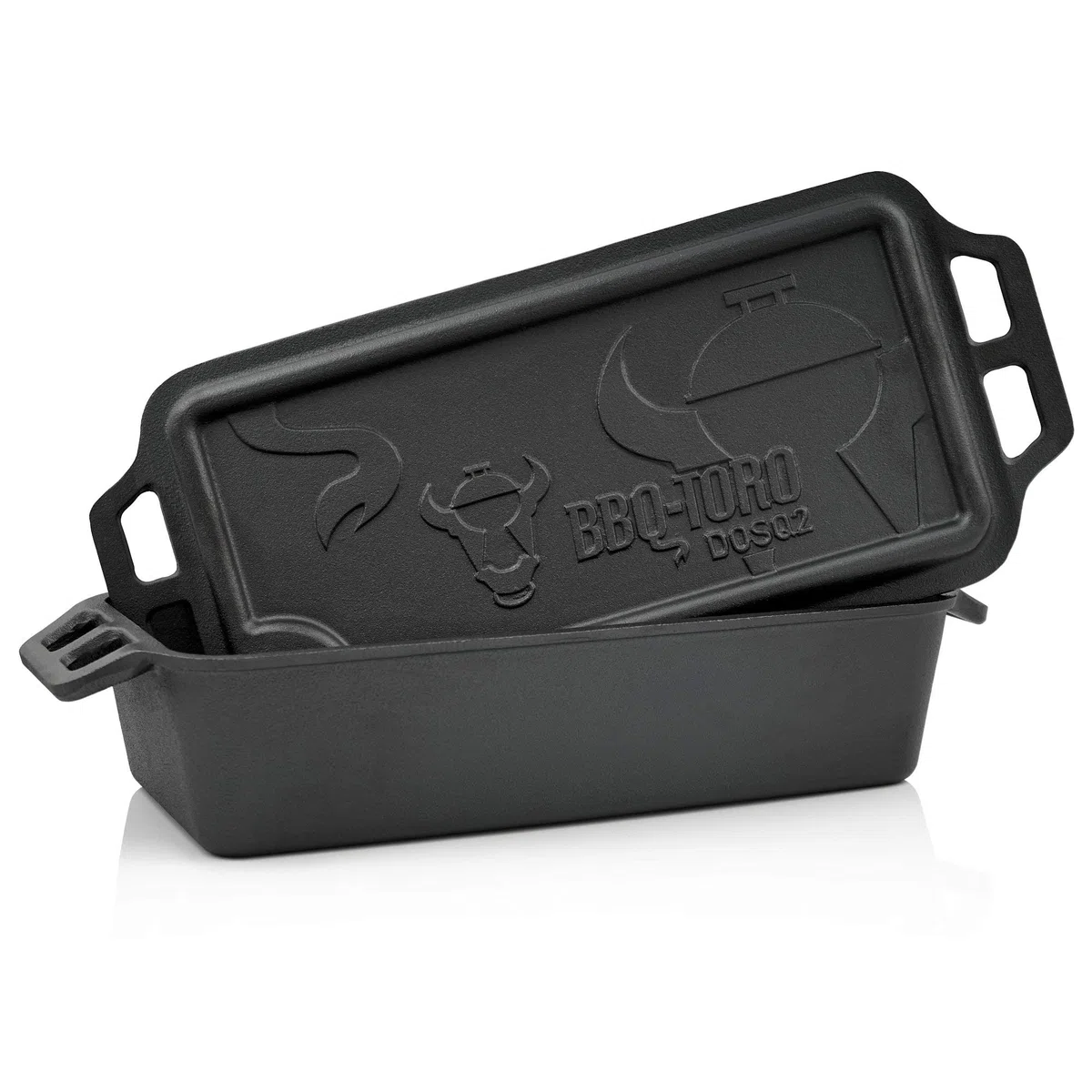 BBQ-Toro Dutch Oven Pan | Gusseisen Kochtopf Gusstopf mit Deckel | 9,4 Liter | preseasoned - bereits eingebrannt | Bräter mit Deckel, Gusseisenkochtopf, Guss Töpfe, Dutch Oven Pot, Gusseisentöpfe