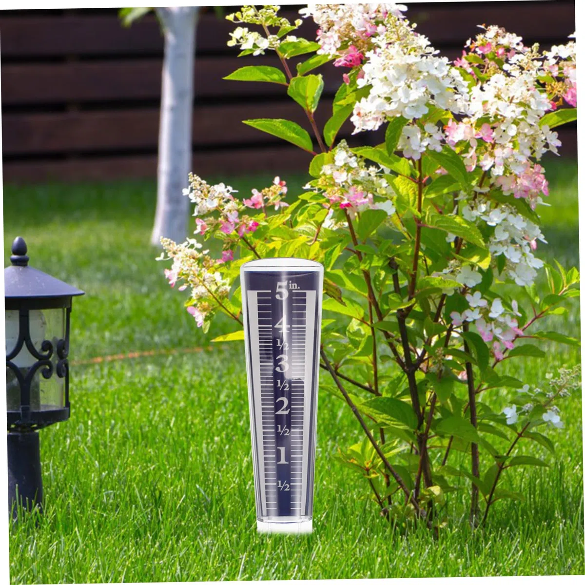 Toddmomy 5stücke Transparenter Regenmesser Für Garten Messgerät Mit Erdspieß Präzise Niederschlagsmessung Leicht Ablesbare Werkzeug Für Gartenliebhaber Und Pflanzenpflege