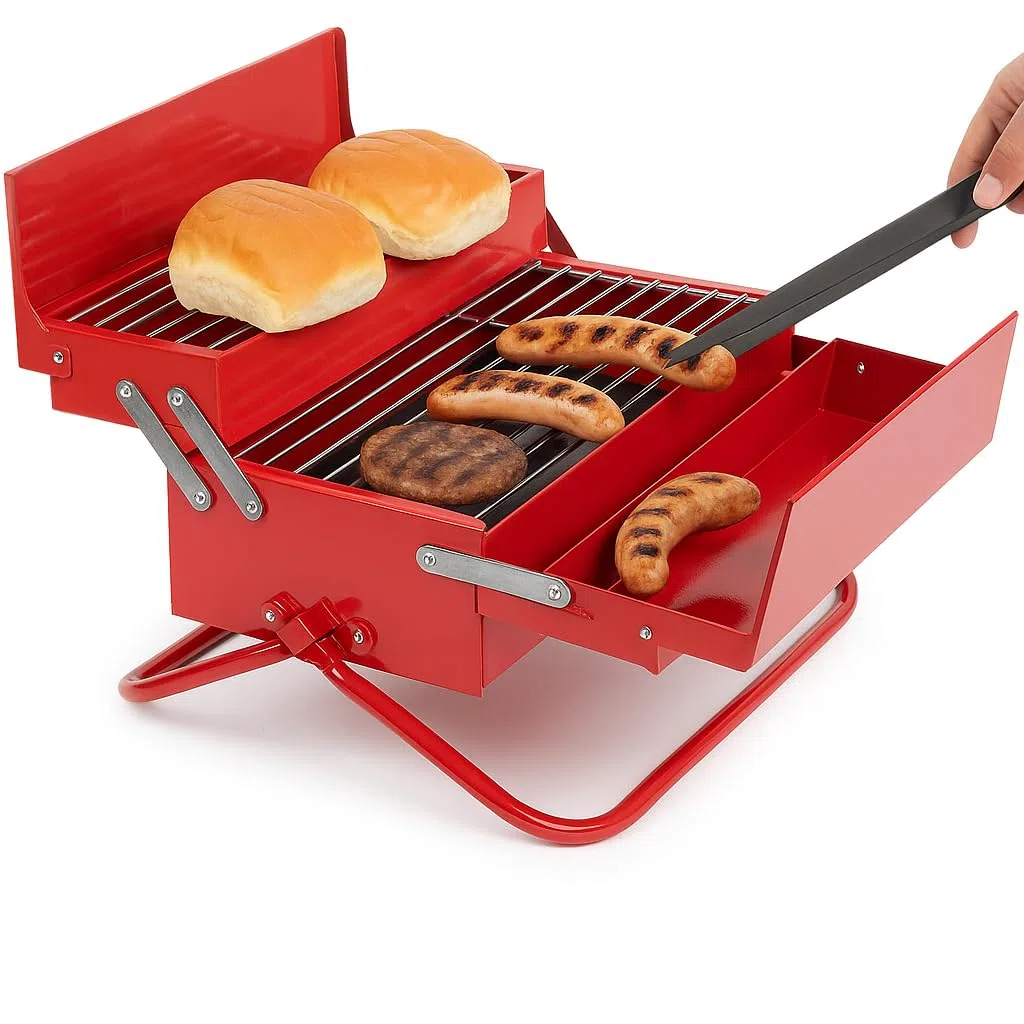 SUCK UK Grill-Toolbox, 20 x 22 x 40.5 cm