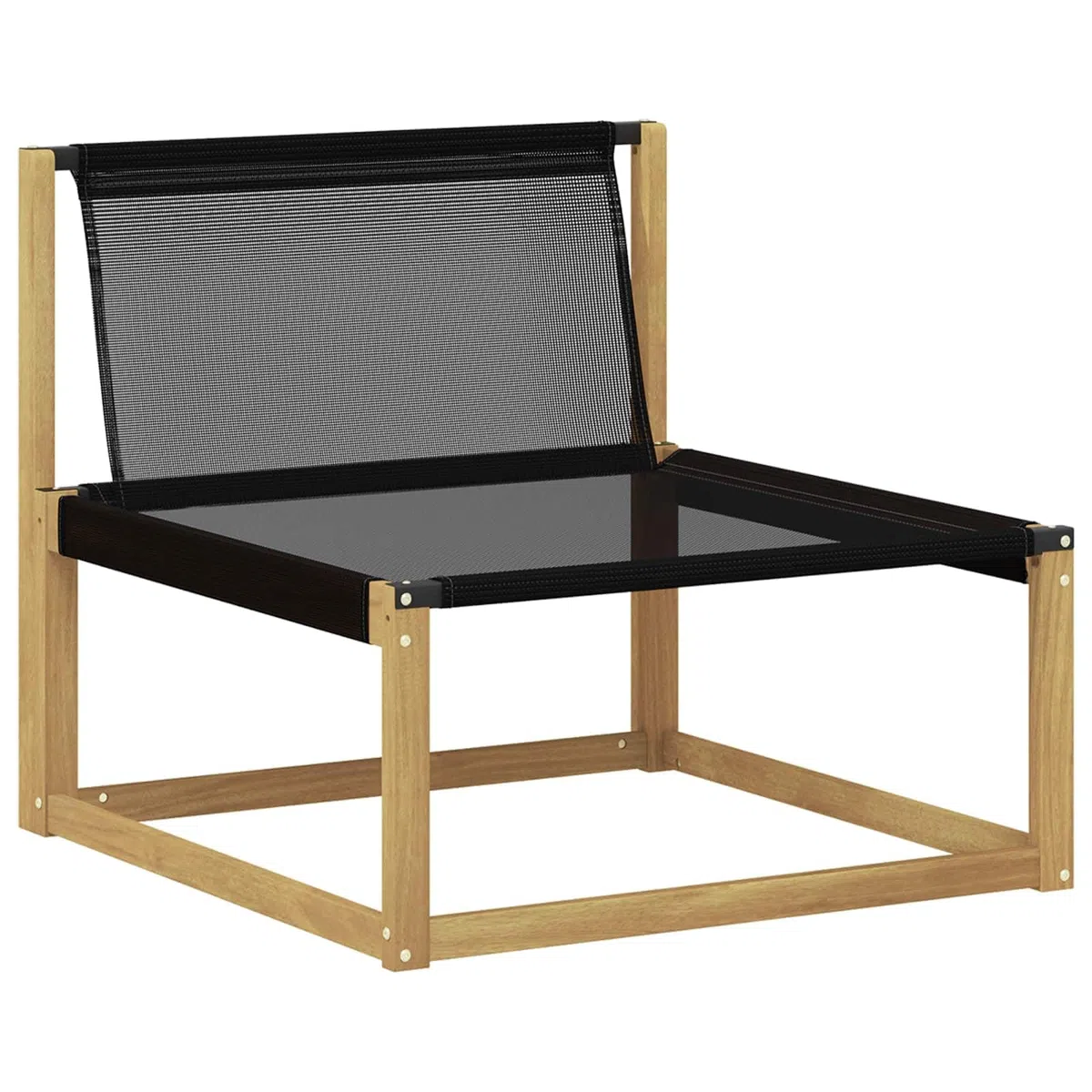 Gartenmöbelgarnitur Set 9-teilig aus massivem Akazienholz wetterfest Moderne Sitzgruppe für Terrasse Balkon Garten Esszimmer Wohnzimmer mit Tisch, Sofas, Sesseln, Aufbewahrung