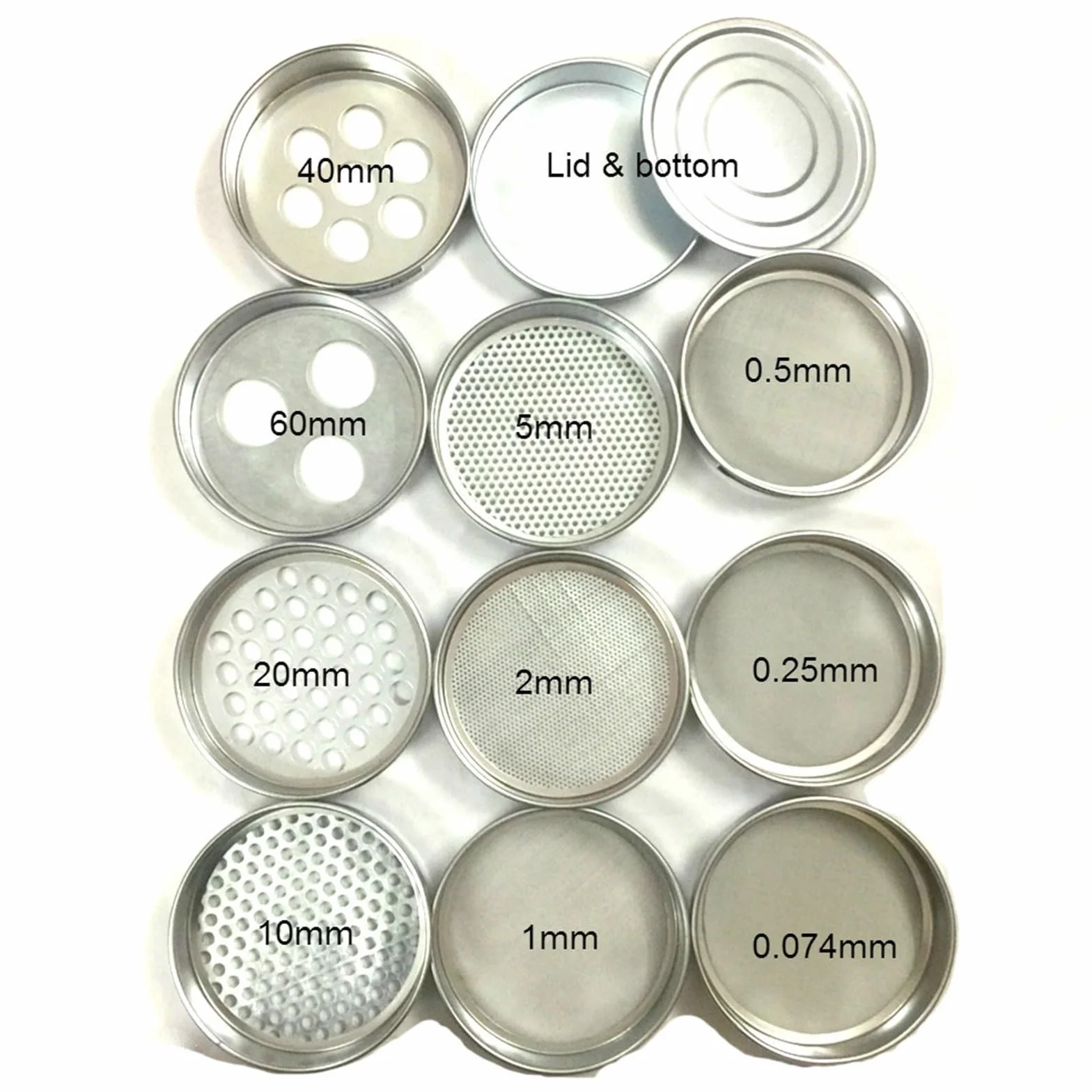 30cm Stahl Feinmaschiges Sieb Strer 40mm Küche Lebensmittel Filter für Bohnen Obst und mehr Leicht zu reinigen Küchenwerkzeug
