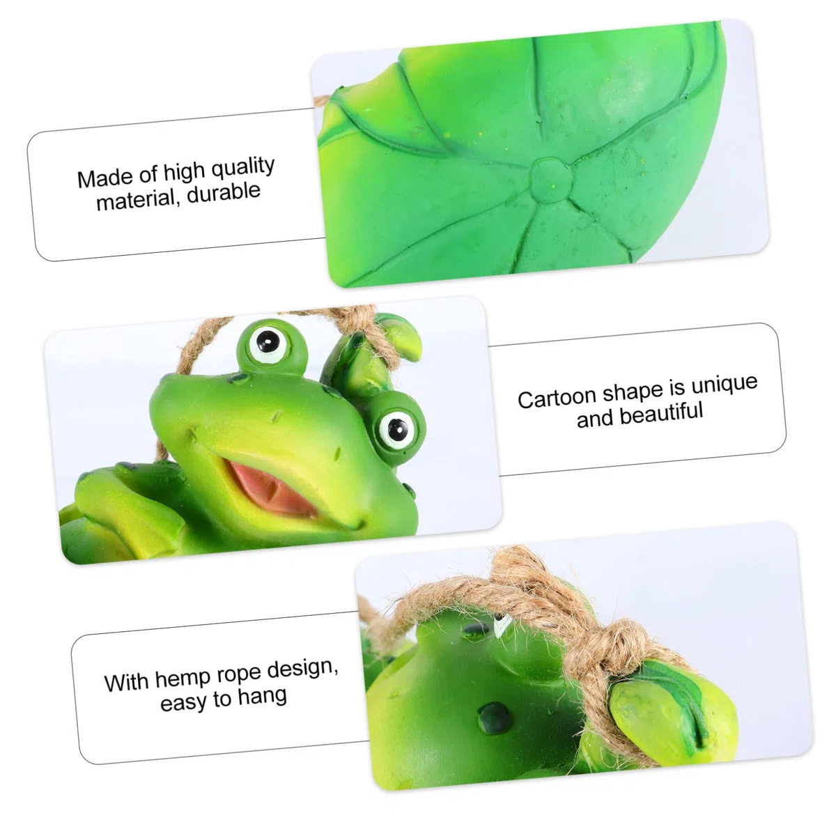 TOYANDONA 2stücke Hängende Frösche Deko Lustige Gartenornamente Für Innen Und Außenbereich Dekoration Für Garten Und Balkon Nicht Verblassend Für Gartenliebhaber