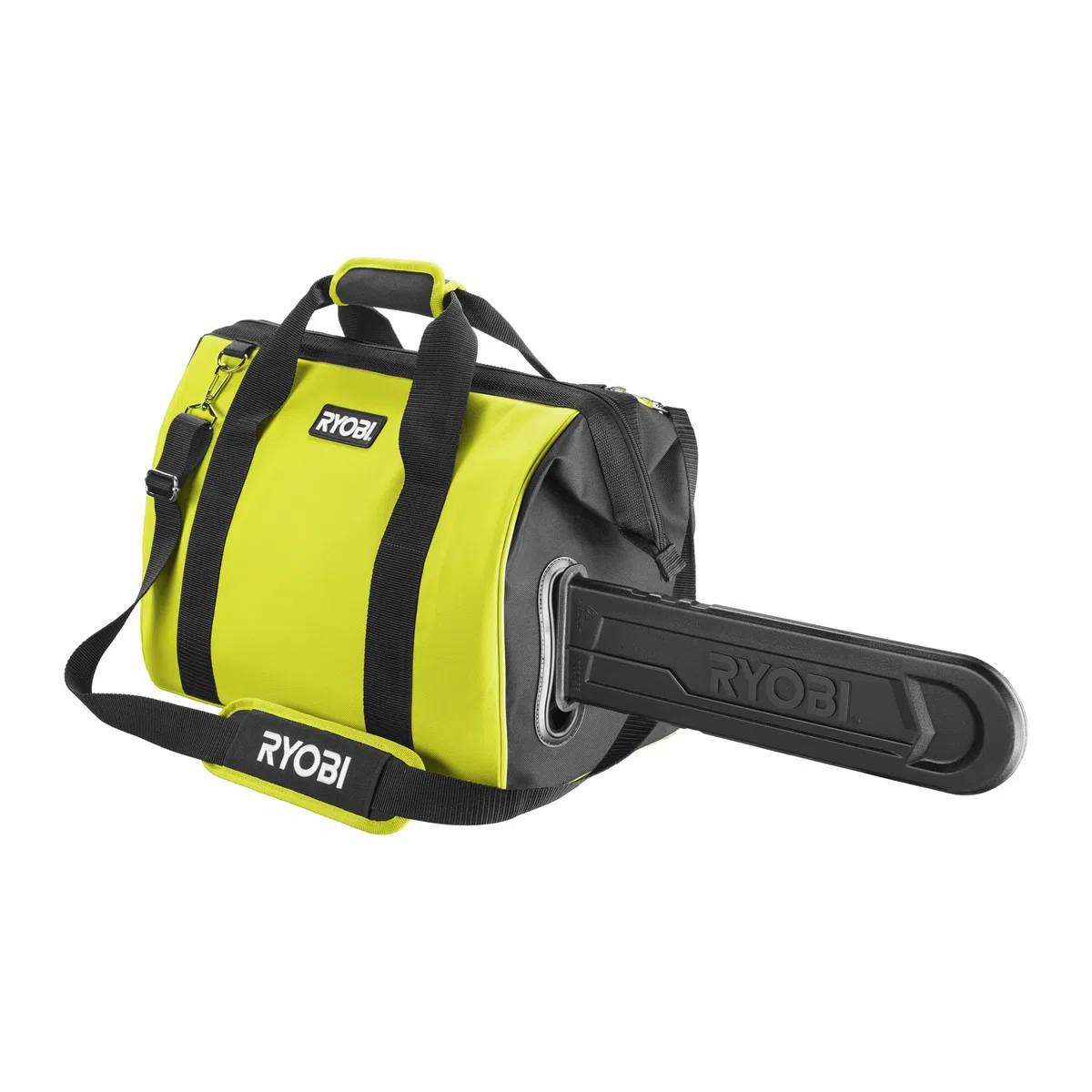RYOBI Kettensägen-Tragetasche RAC256, passend für 18 V und 36 V Modelle, mit Ölauffangschale