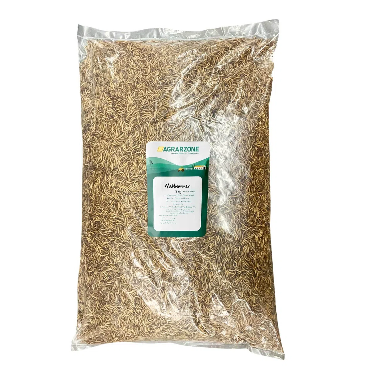 Agrarzone Mehlwürmer getrocknet 10 kg Vogelfutter Vögel Wildvögel | Insekten, Vögel, Fische, Nager, Igel, Reptilien, proteinreich