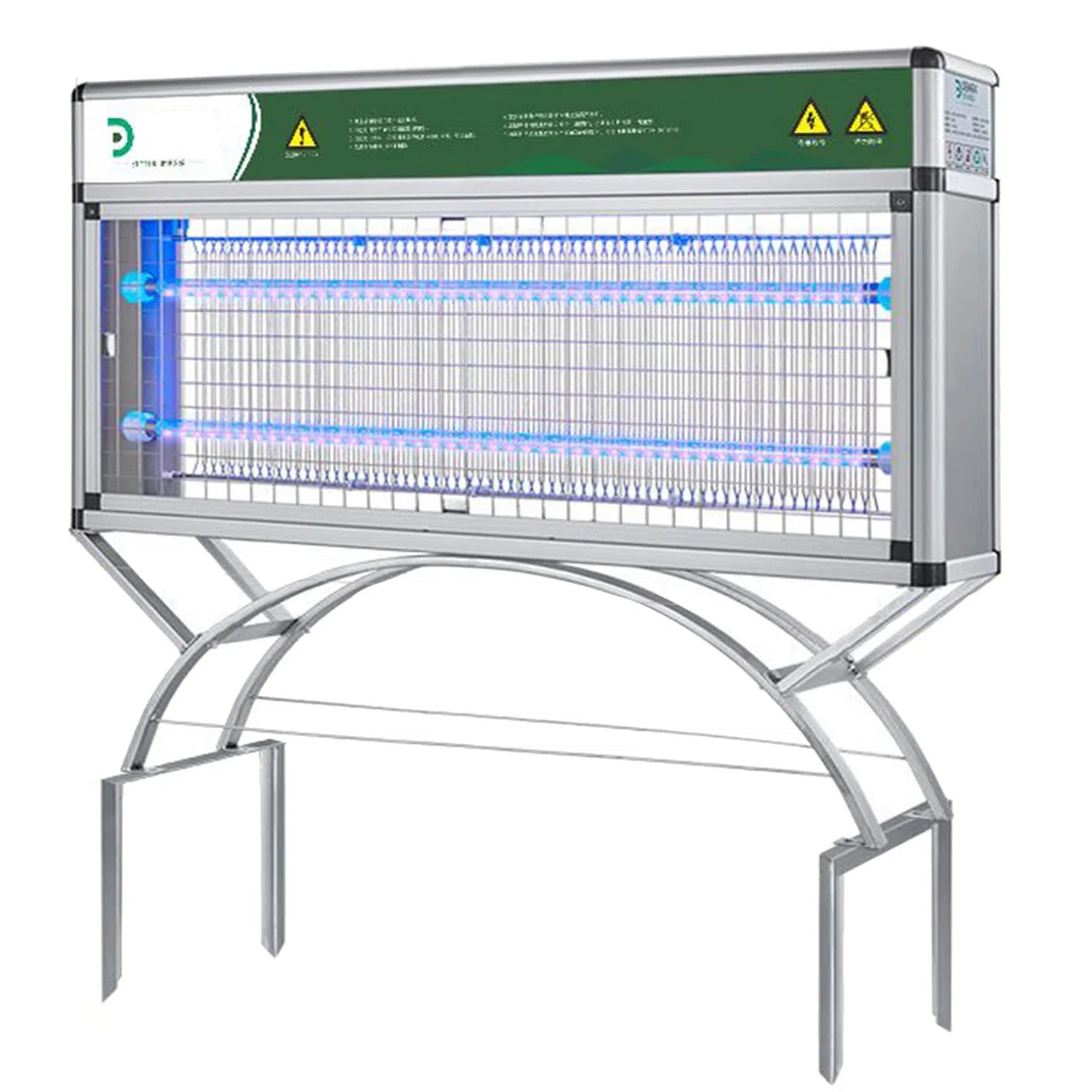 3500V Professioneller Außenbereich Insektenvernichter,2 IN 1 UV Insektenvernichter Elektrisch Mückenlampe,65W LED Insektenfalle Moskito Killer,IPX4,Intelligente Lichtsteuerung,230m²,X80S