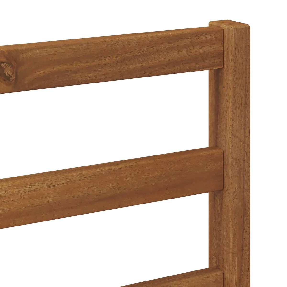 Outdoor-Garnitur 6-teilig aus massivem Akazienholz für Garten, Terrasse und Balkon, wetterfestes Möbelset mit Tisch, Sofas, Armlehnen, vielseitig, langlebig