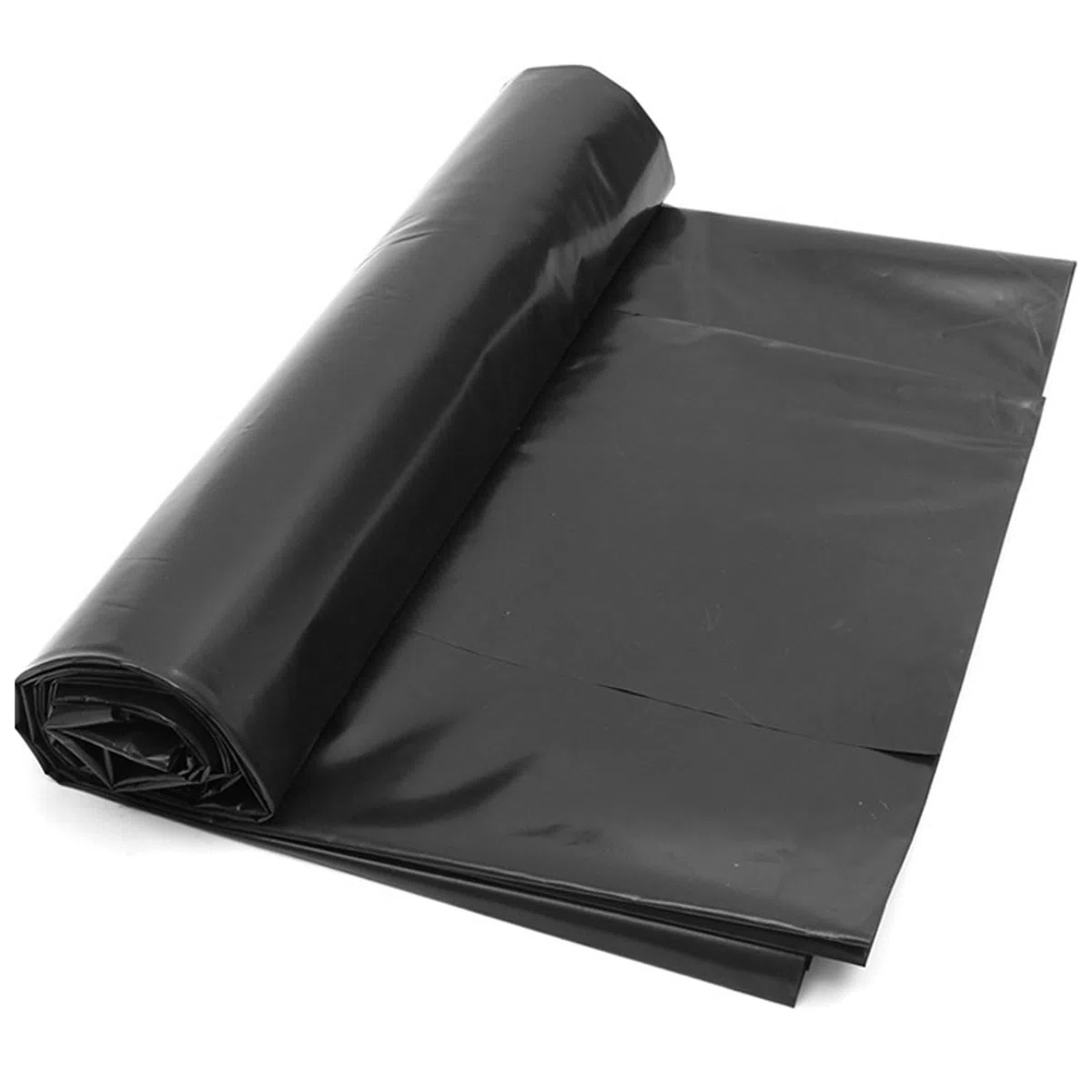 Große Teichfolie Schwarz, HDPE 0,2mm UV und Reißfest Teichfolien Schwimmteich Folie Gartenteich Teichplane für Fischteiche Wassergärten Brunnen Koi Teiche(Size:8x8m,Color:SCHWARZ)