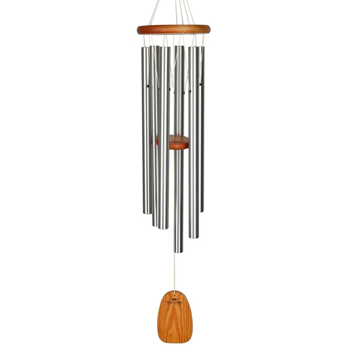 Woodstock Windspiel Amazing Grace, Silber, 101,6 cm