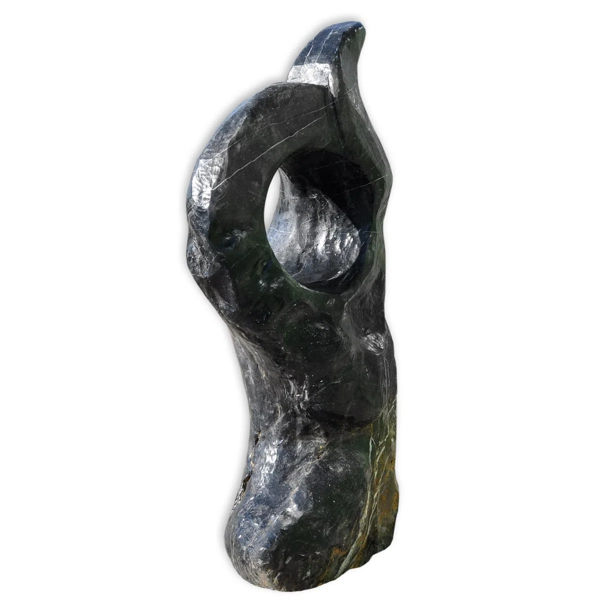 Ozeanfindling Findling Skulptur Naturstein Meeresgestein Gartendeko **Wundervoller Blickfang für Ihren Garten** Einzigartige Form Unikat Einzelstück 519 KG 155 cm HOCH