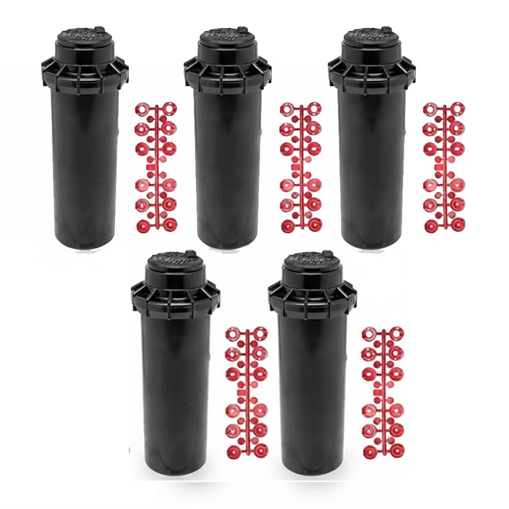 Suinga 5 stück Sprinkler Hunter PGP ADJ Rasensprenger, Reichweite 6,4 bis 15,8 m, Gewinde 3/4 Zoll
