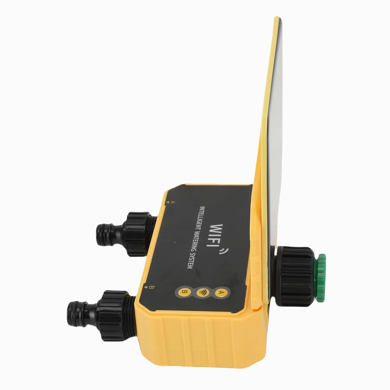 Haofy Automatisches Bewässerungssystem mit WiFi & Solarbetrieb 3200 mAh Akku für Garten, Rasen, Gewächshaus, Balkonbewässerung, Pflanzenpflege im Außenbereich
