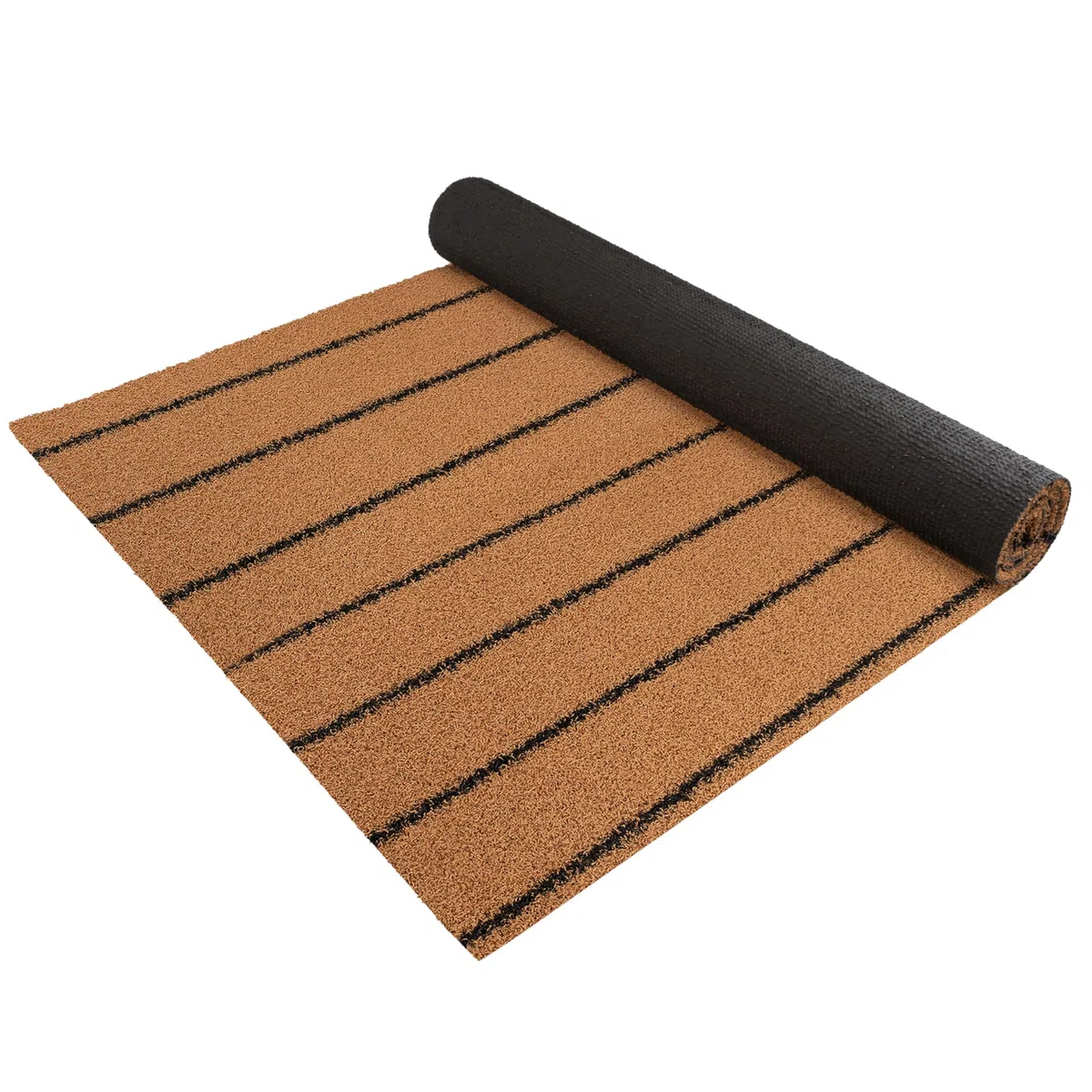 Primaflor Kunstrasen Teak pro 200x300cm | Braun | 12 mm | UV-stabil | wetterfest | wasserdurchlässig | Rasenteppich in Teak-Optik | Bootsdeck Belag und Schiffsdeckbelag | für Balkon und Terrasse