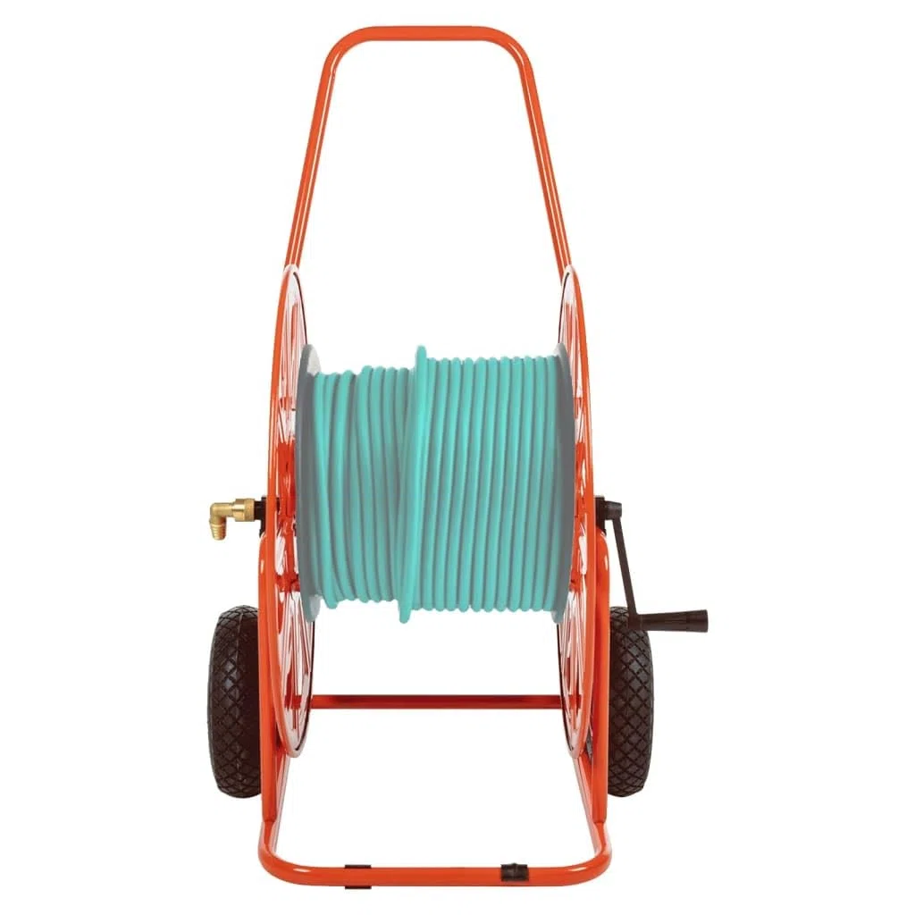 Generisch Schlauchwagen für 140 m 3/4" Schlauch Stahl,Heimwerkerbedarf,Bauzubehör,Werkzeugaufbewahrung & Ordnungssysteme,Gartenschlauchwagen & Schlauchaufroller,4005287