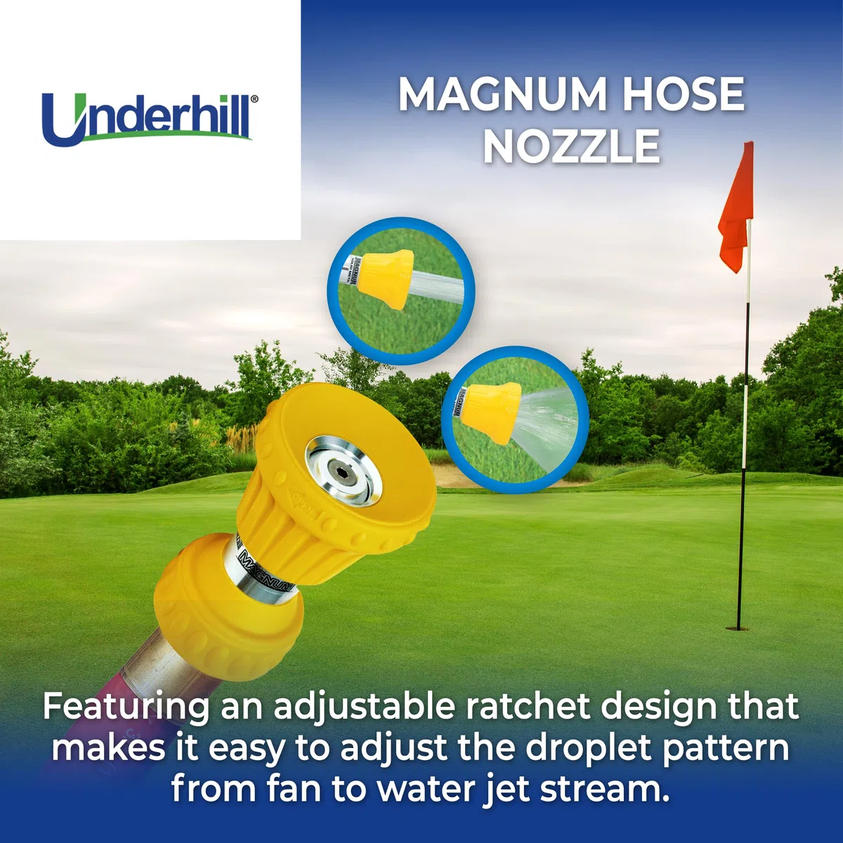Underhill Magnum Düse, 1,9 cm FHT