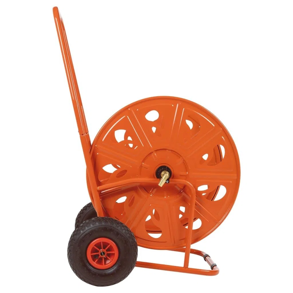 Generisch Schlauchwagen für 140 m 3/4" Schlauch Stahl,Heimwerkerbedarf,Bauzubehör,Werkzeugaufbewahrung & Ordnungssysteme,Gartenschlauchwagen & Schlauchaufroller,4005287