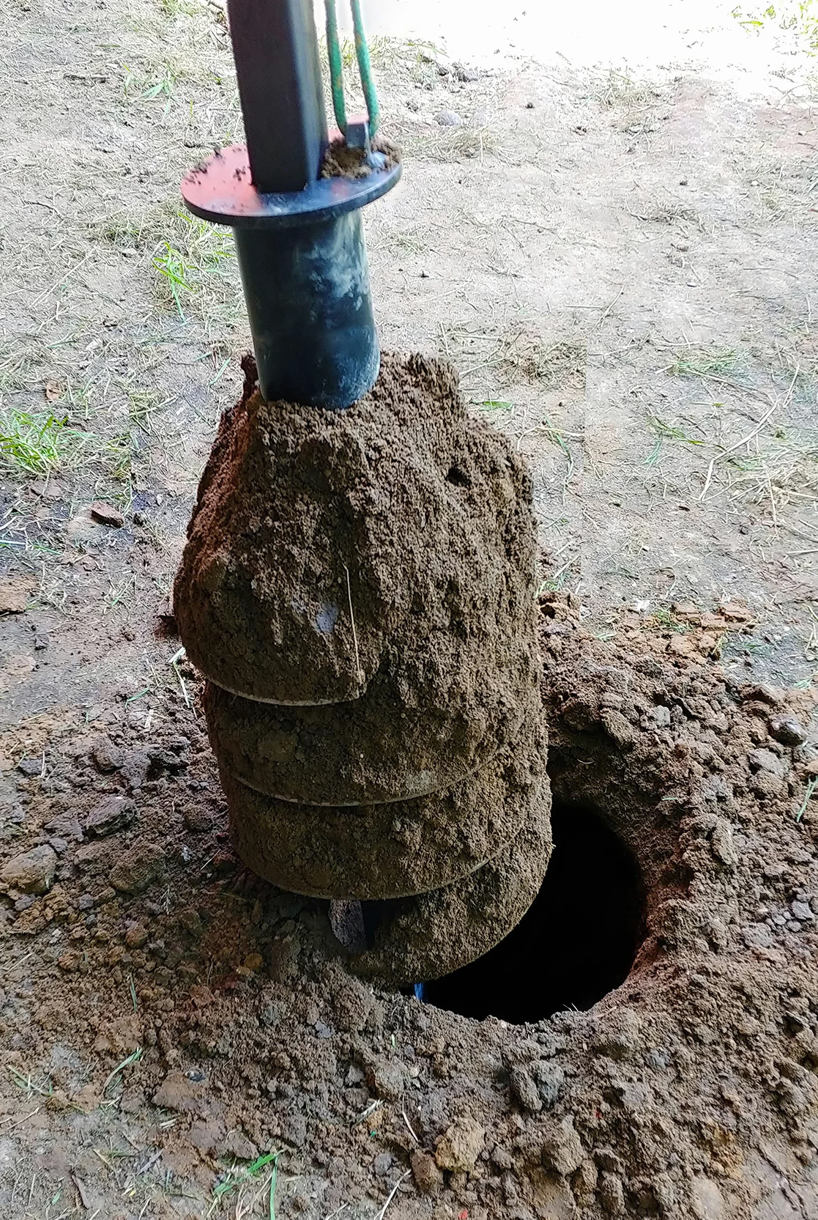 New Erdbohrer Brunnenbohrer Brunnenbau 12m 120mm