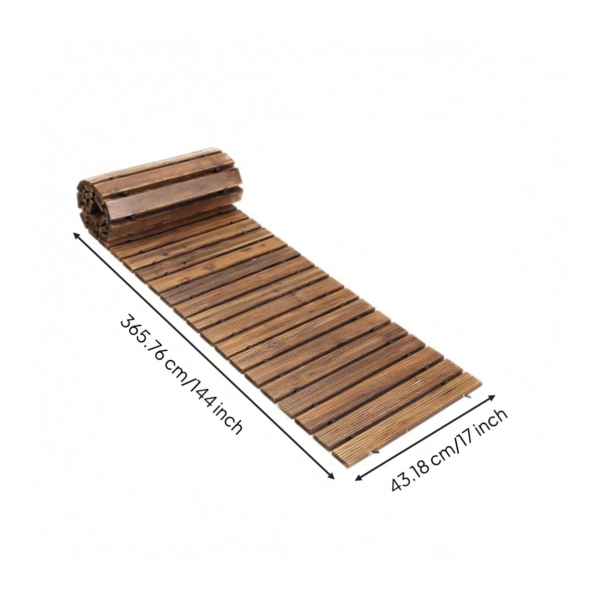 Ausrollbarer Garten flexibel Garten aus rollbar Roll für Hobbygärtner, Gartenliebhaber, Garten, Rasen, Hochzeit, 10FT
