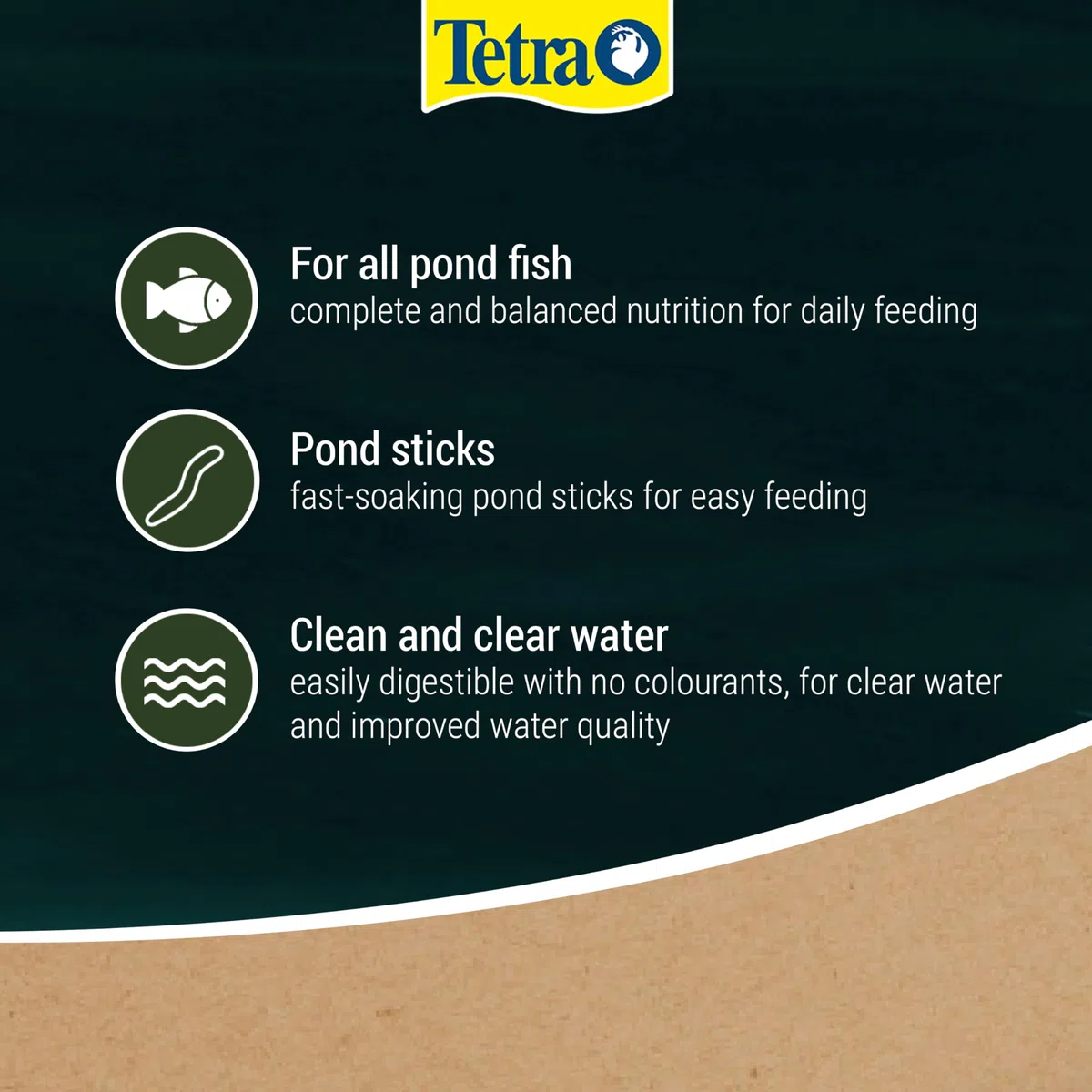 Tetra Teichstäbchen, 40 l Beutel mit 25% extra gratis