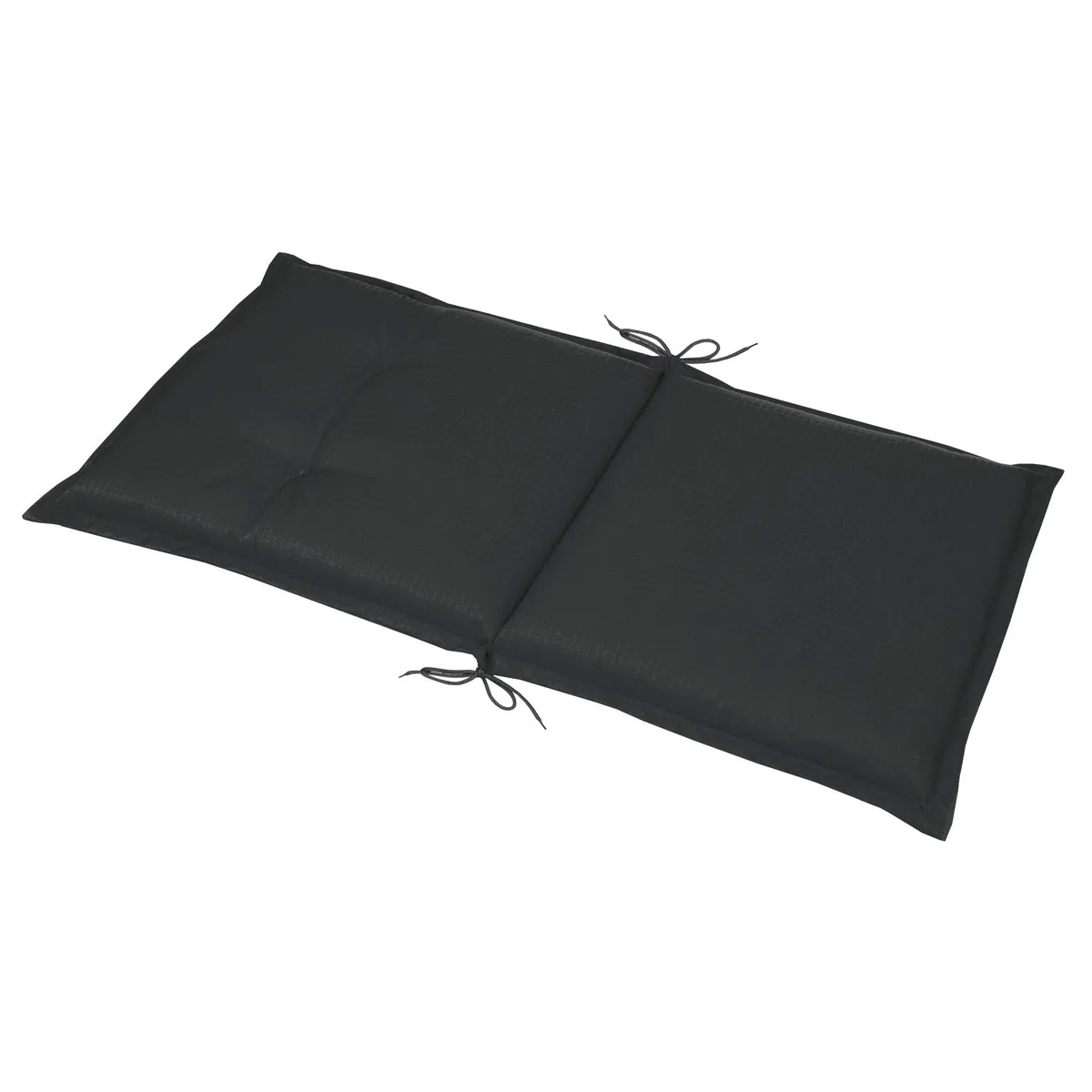 Beautissu 6er Set Niedriglehner Auflagen Sitzkissen für Garten Sitzauflage | 100x50cm 6cm dickes Anthrazit bequemes Sitzpolster Gartenstuhlauflage Niederlehner Balkon Camping Stuhl Stuhlkissen Base NL