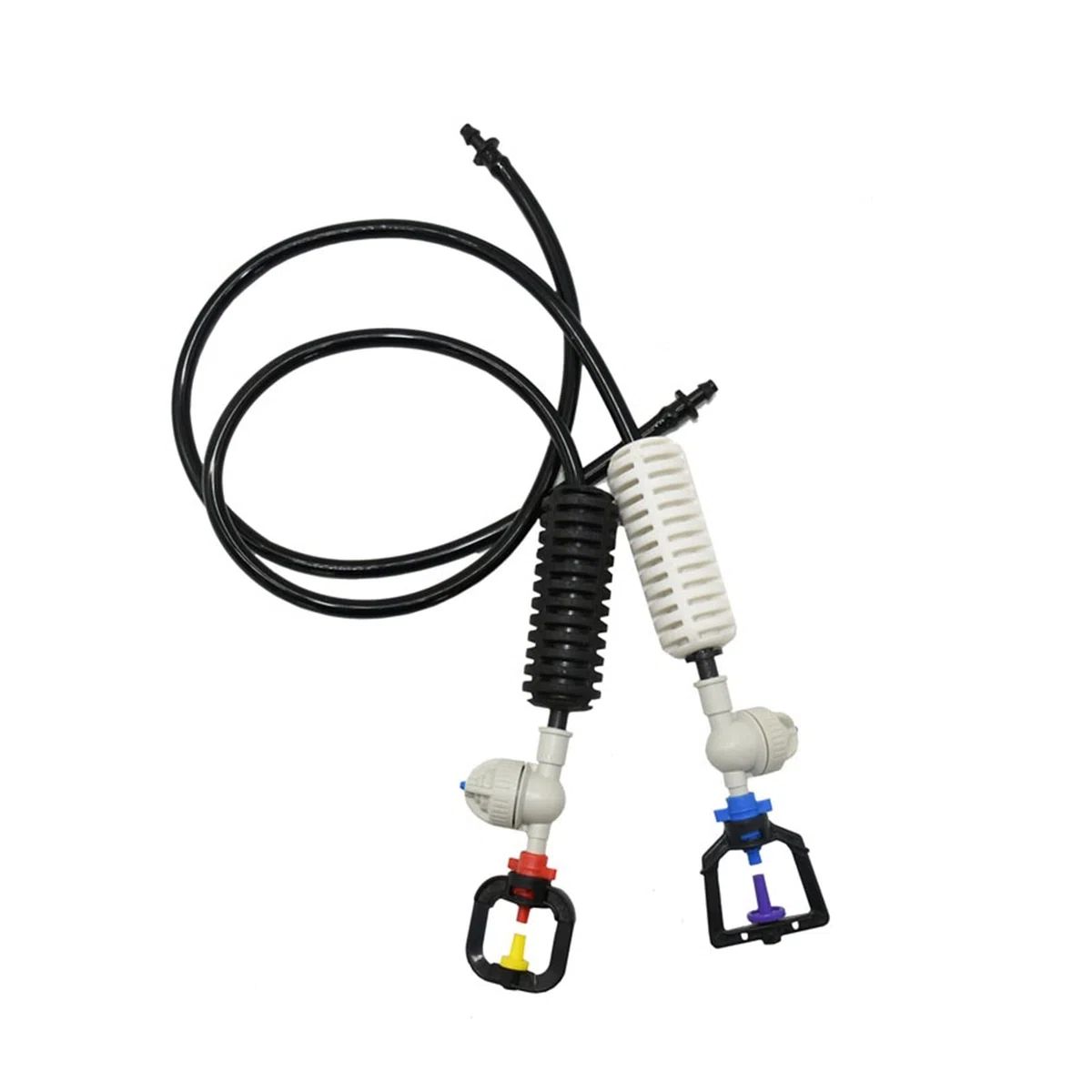 Garten Rasen Sprinkler Bewässerungssystem Hängende Art Refraktion Nebel Sprinkler Spray Wasser Zerstäubung Sprinkler Rasen Garten Bewässerung Kit Pflanzenbewässerung 10 Sets (A)