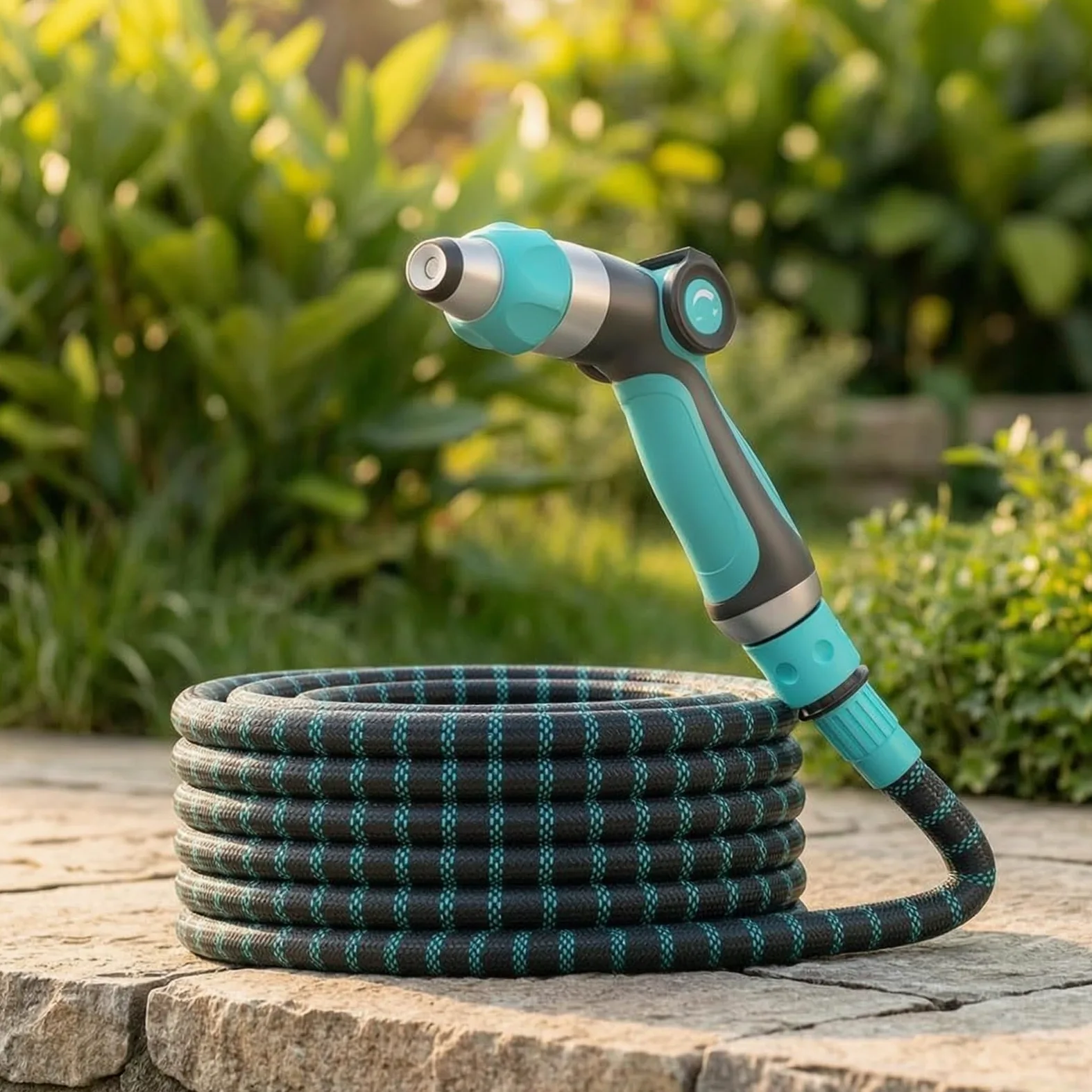 Hochdruck Sprüher Hochdruckreiniger Wasserstrahl Pistole Gartenschlauch mit Komfortabler Handhabung Und Ermüdungsarmer Nutzung für Lange Einsätze für, 30 Meter Nach Wassereinspritzung