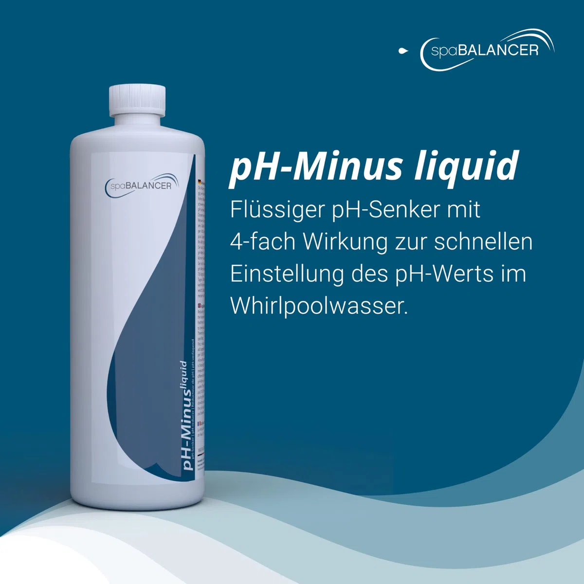 SpaBalancer Whirlpool Starter Set – Komplettes Wasserpflege Set für Whirlpool & Swim Spa – chlorfreie Spa Pflege, UltraShock, pH Minus, FilterClean, Pooltester – Cleverkauf