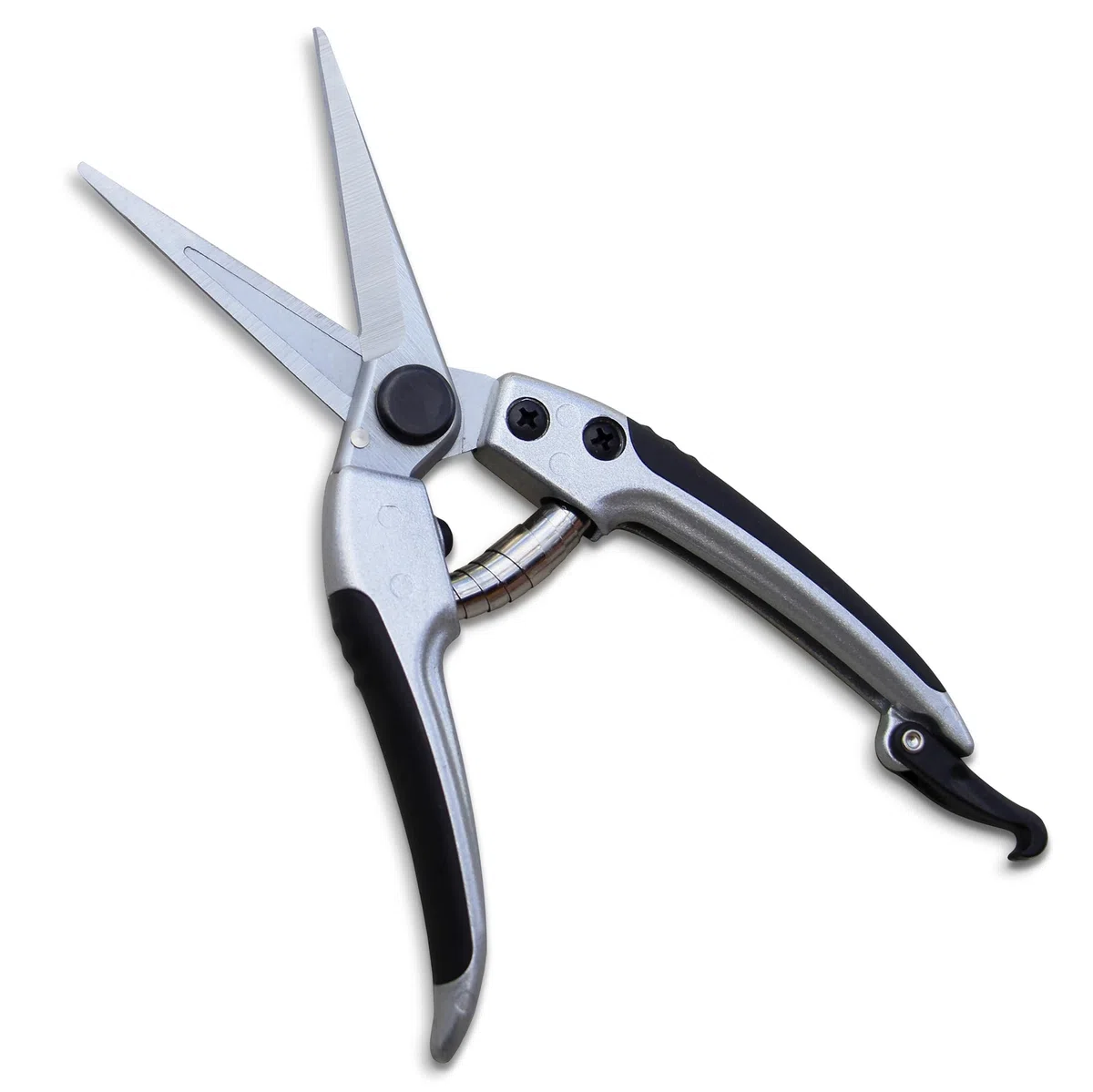 TABOR TOOLS K18E Gerade Gartenschere mit Edelstahlklingen, Blumenschere, Multi-Task-Gartenschere zum Anordnen von Blumen oder Pflanzen und Ernten von Kräutern, Obst oder Gemüse.