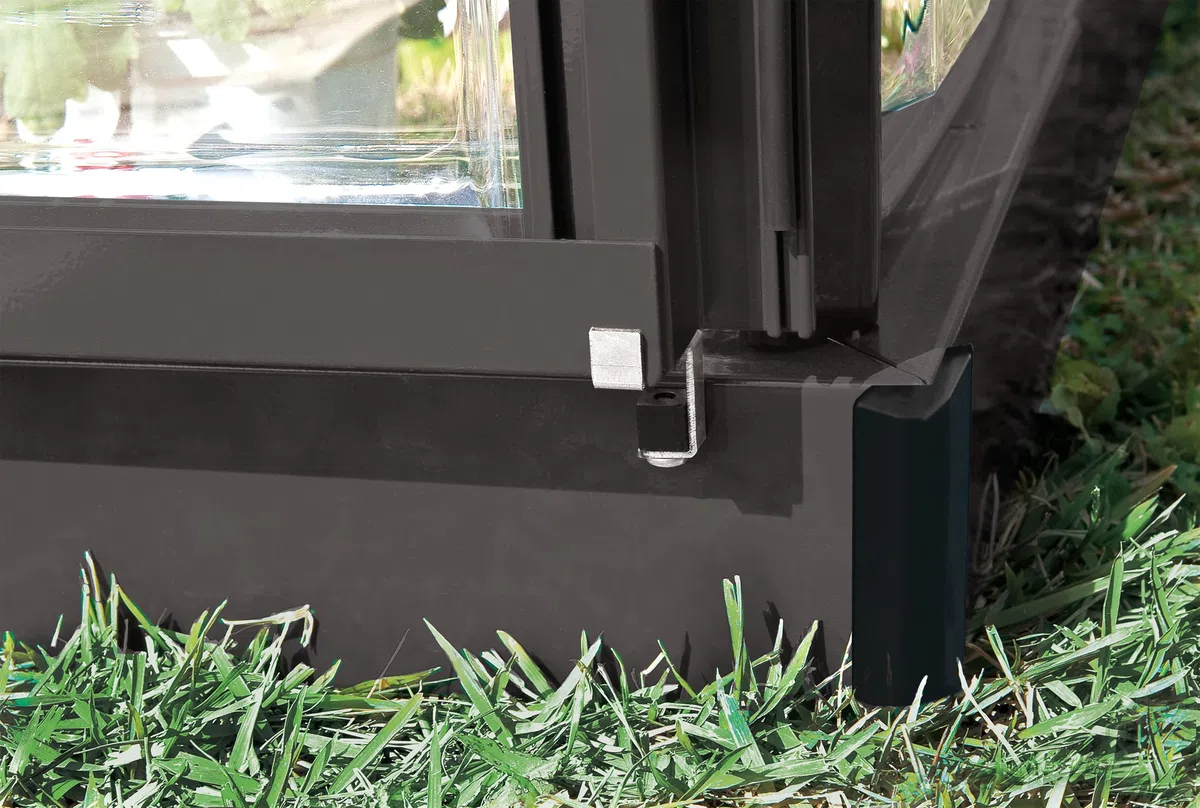 Palram - Canopia | Hybrid Gewächshaus, grün in cm 190x185x209 (LxBxH) klare Seitenwände