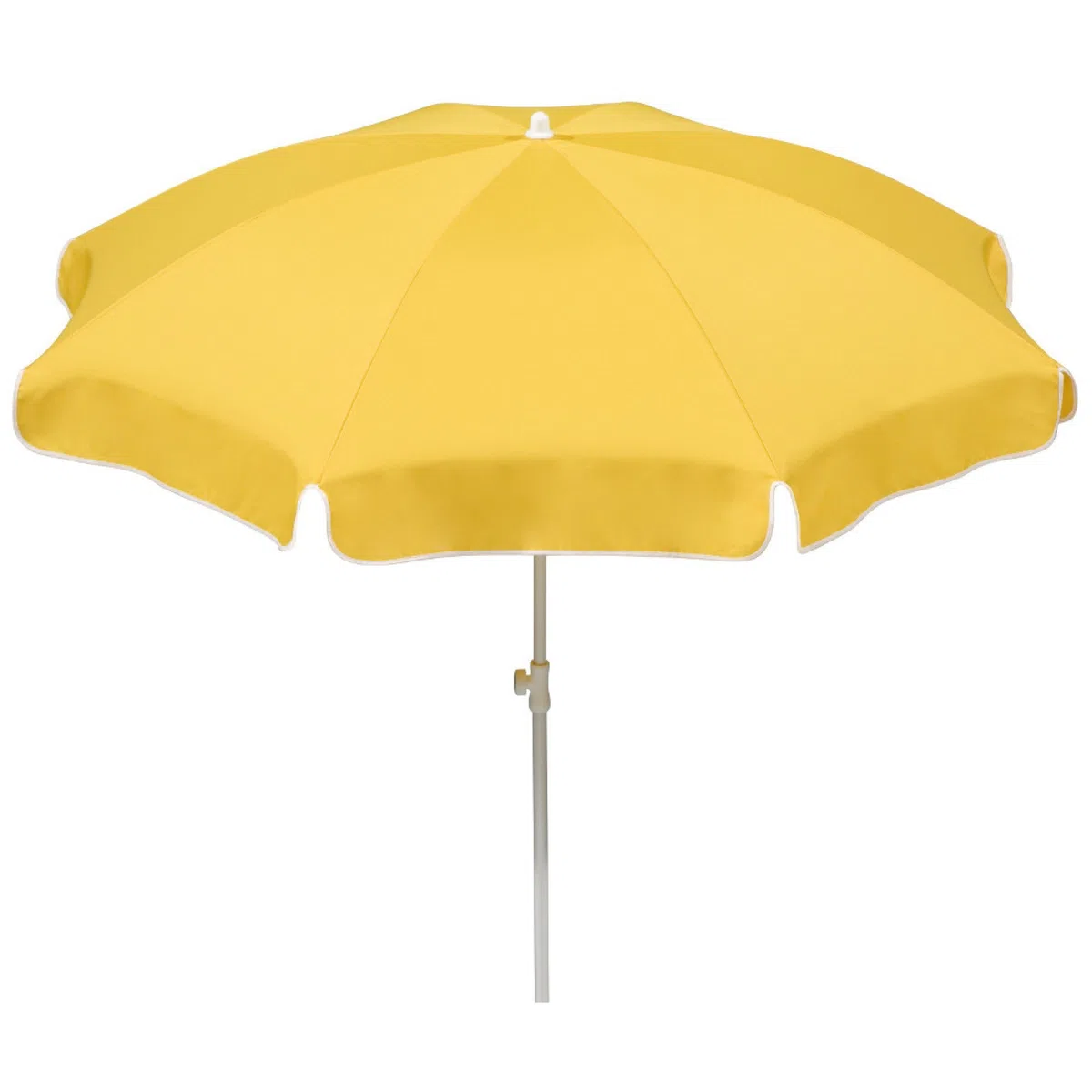 Schneider Sonnenschirm Ibiza, goldgelb, 240 cm rund, 681-04, Gestell Stahl, Bespannung Polyester, 2.8 kg