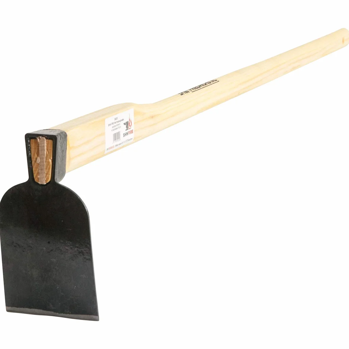 Kleinhacke - Profi-Gartenhacke aus Spezialstahl und sehr robust - 135cm Stiel - für weiche und Harte Böden von SHW-FIRE