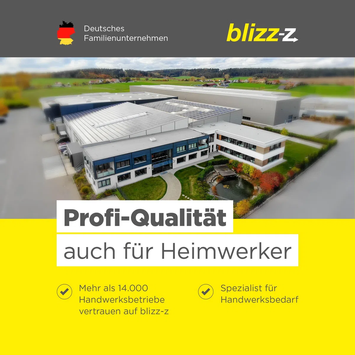 blizz-z terragrav Kiesfangleiste Aluminium (Länge 3 m, Höhe 10 cm), Stärke 1,5 mm (1 Stück) | hochwertig, gelocht | mit Zubehör | Made in Germany