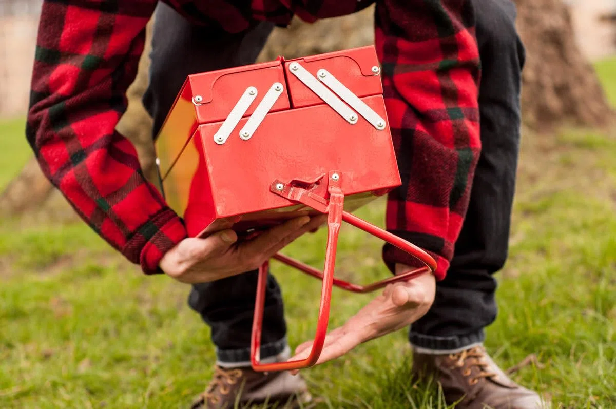 SUCK UK Grill-Toolbox, 20 x 22 x 40.5 cm