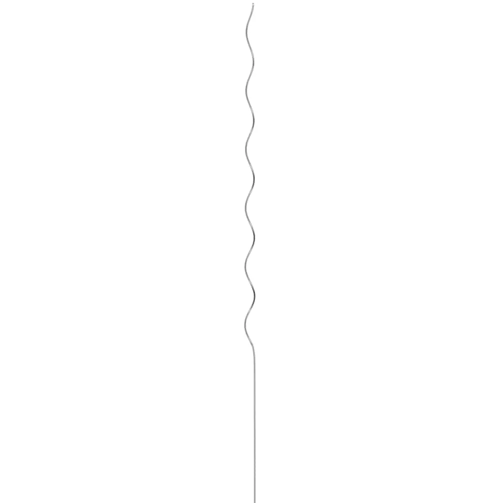 Spiral Pflanzenstütze Stahl 150 cm, 50 Stück Kletterpflanzenstütze für Garten, Pflanzstab aus robustem Stahl mit minimalistischem Design für Bohnen und Reben, platzsparend