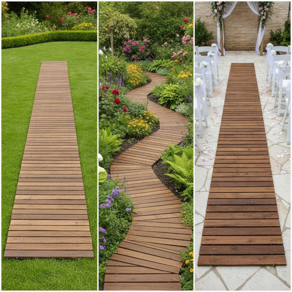 Ausrollbarer Garten flexibel Garten aus rollbar Roll für Hobbygärtner, Gartenliebhaber, Garten, Rasen, Hochzeit, 10FT
