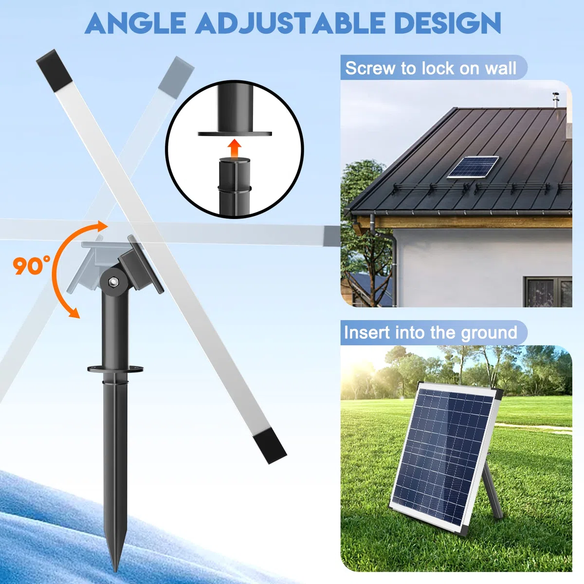 Antfraer 25W Solar Teichpumpe, Solar Wasserbrunnenpumpe mit 410GPH Einstellbarer Durchfluss, Solar Wasserpumpe mit 7 Düsen, 2.0 m Schlauch, Trockenlaufschutz für Garten, Teich, Wasserfall, Brunnen
