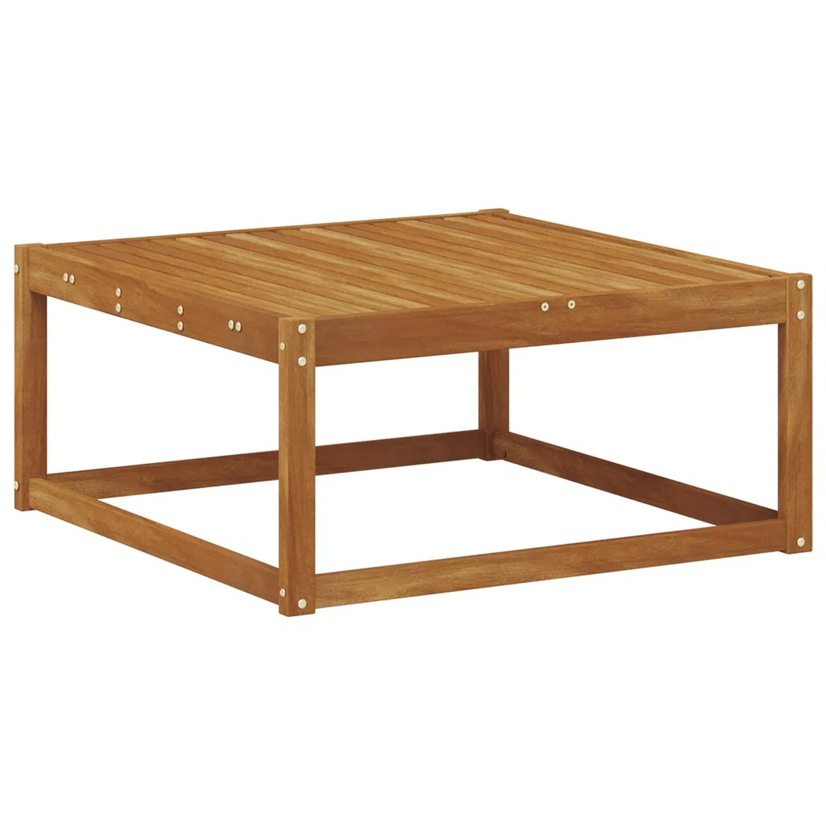 Outdoor-Gartenmöbelgarnitur mit Kissen 11 Teile aus Massivholz und Textilene für Terrasse, Balkon und Garten, wetterfestes Lounge-Set mit Tisch, Sofas, Sesseln und Stauraum