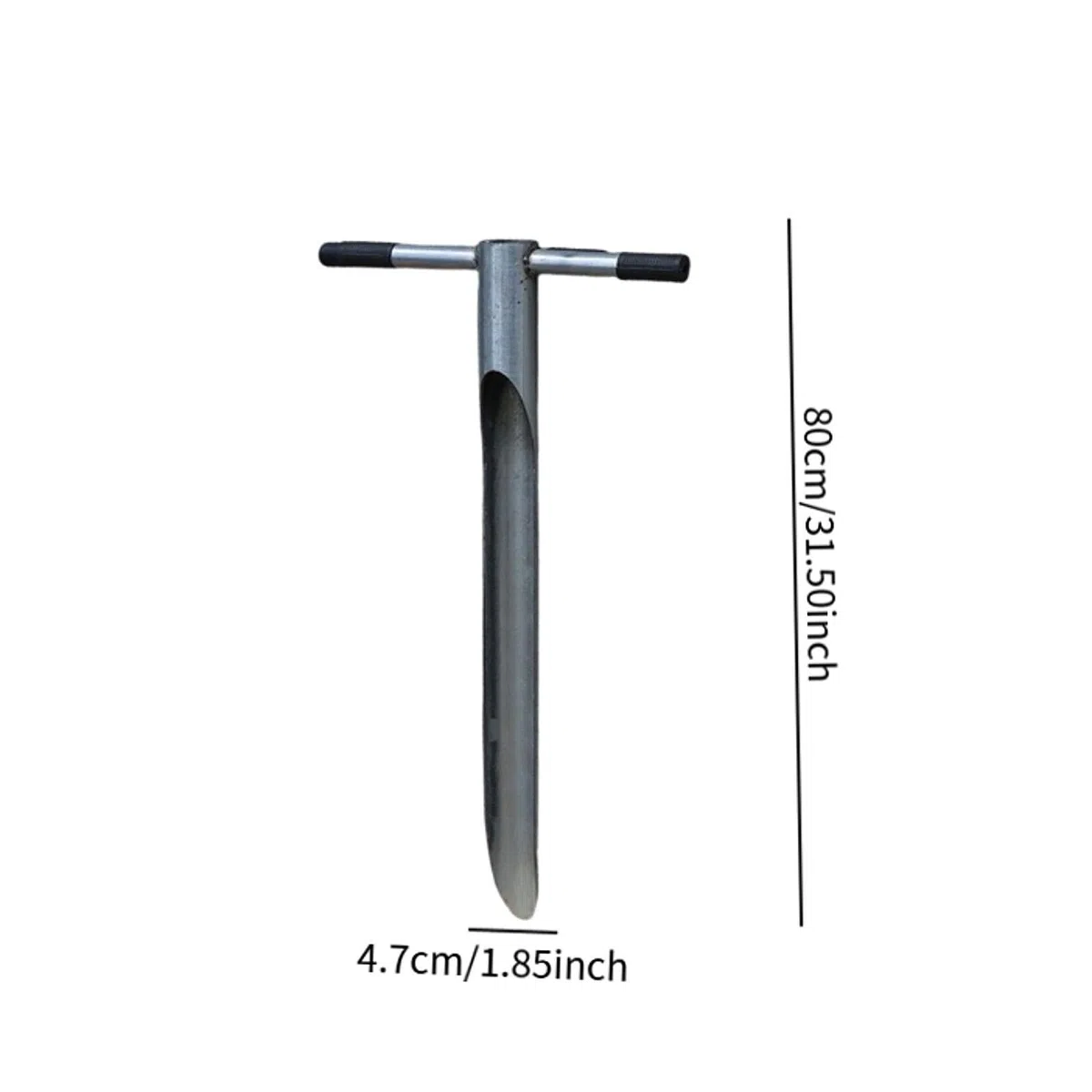 Colcolo Bodenprobenentnahmesonde für die Pflanzenpflege –, benutzerfreundlich, professionell, Premium, 80 cm lang – Werkzeug für Forstwirtschaft und, 4.7 cm