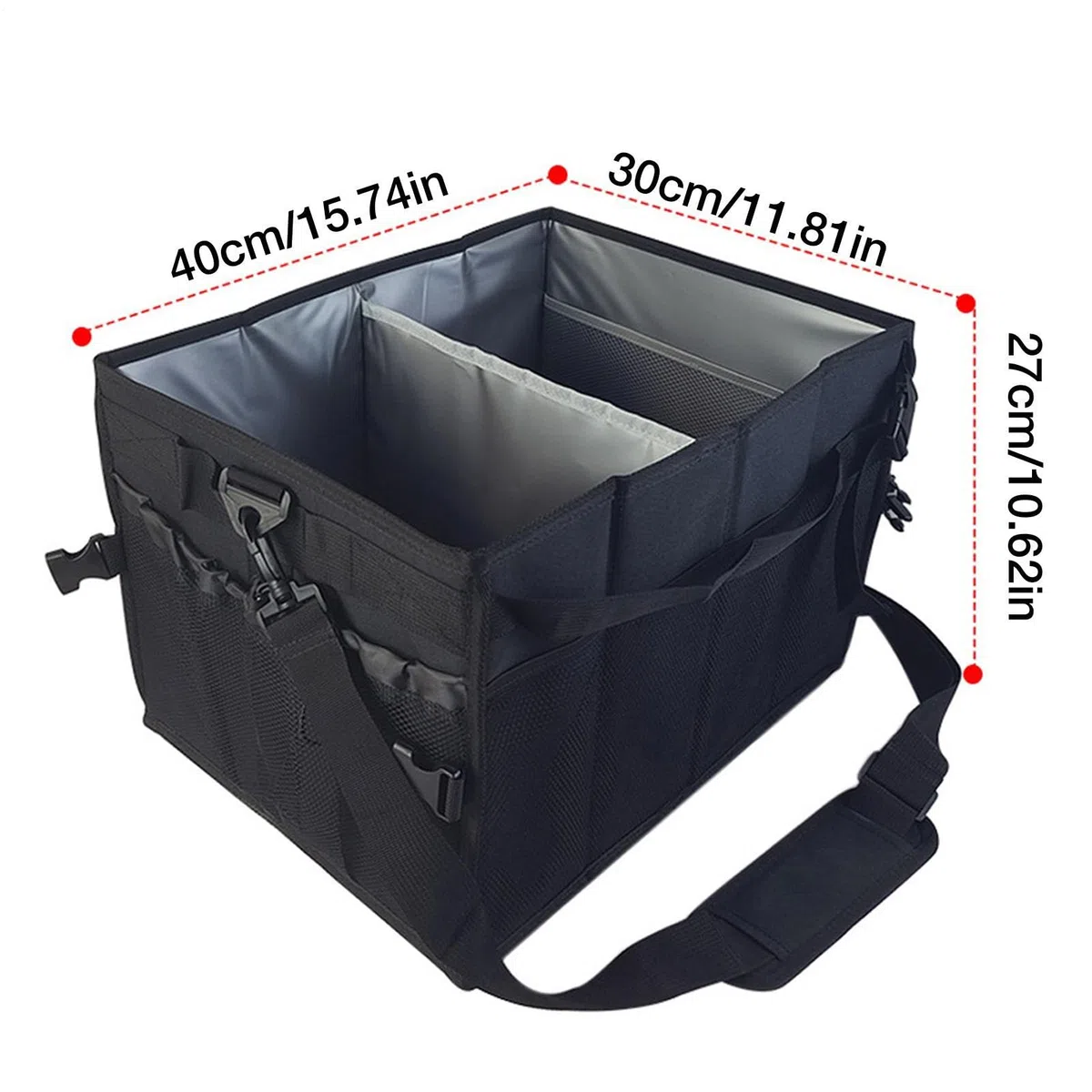Grill-Werkzeugtasche – Kochutensilien-Organizer mit stabilem Griff | Papierhandtuchhalter, faltbare Bestecktasche für Bratpfannen