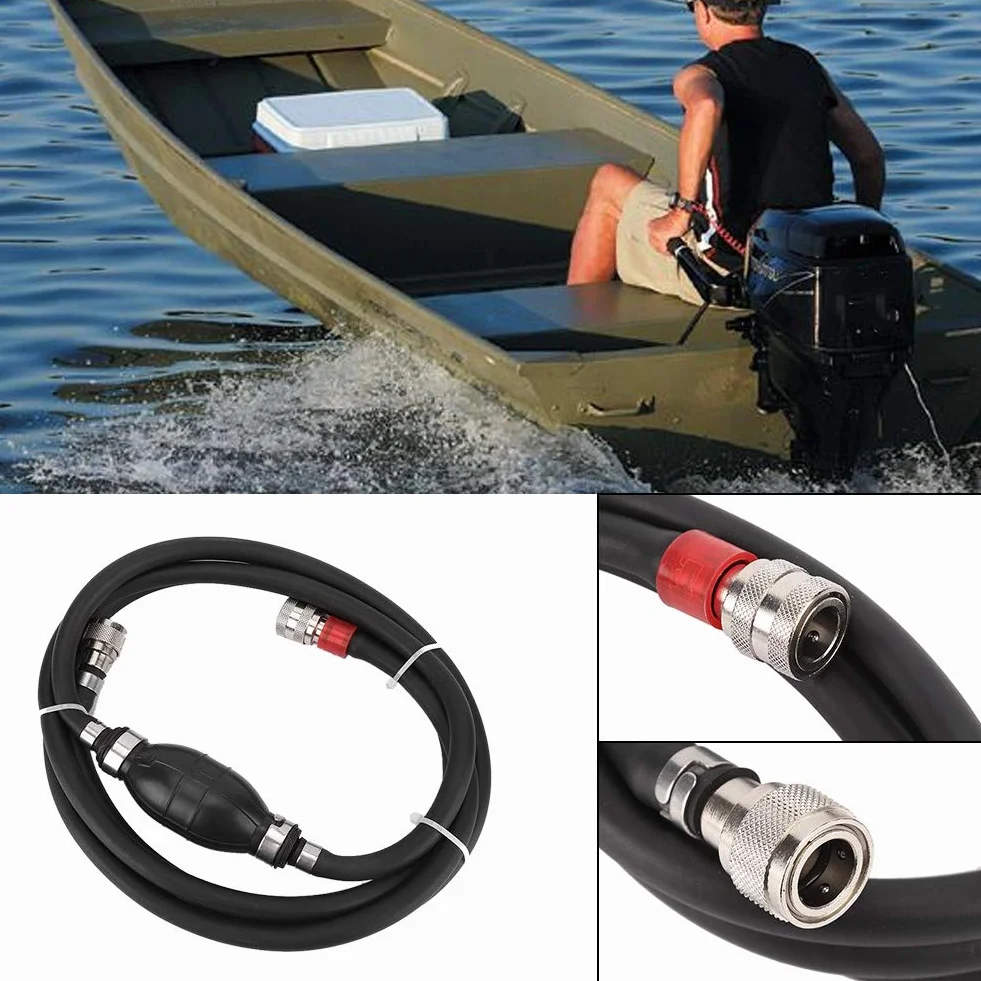 Generic Kraftstoffschlauch, Langlebig und Robust, Passend für, Passend für M NS MD 5–90 PS Boot, CNC-Bearbeitung, Ersatz-Kraftstoffschlauch für die Schiffsbetankung