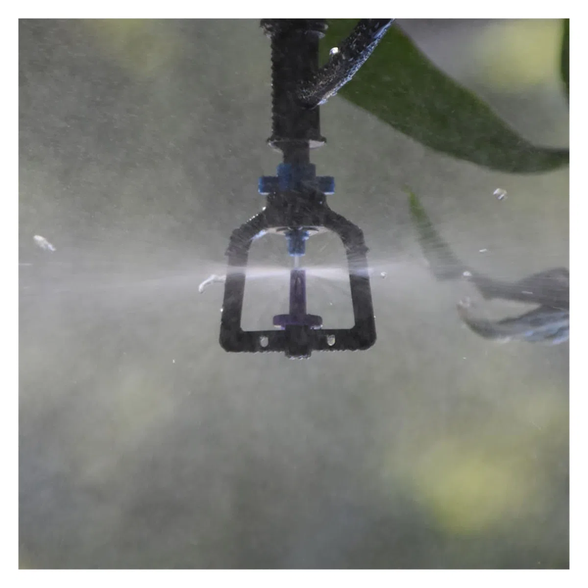 Garten Rasen Sprinkler Bewässerungssystem Hängende Art Refraktion Nebel Sprinkler Spray Wasser Zerstäubung Sprinkler Rasen Garten Bewässerung Kit Pflanzenbewässerung 10 Sets (A)