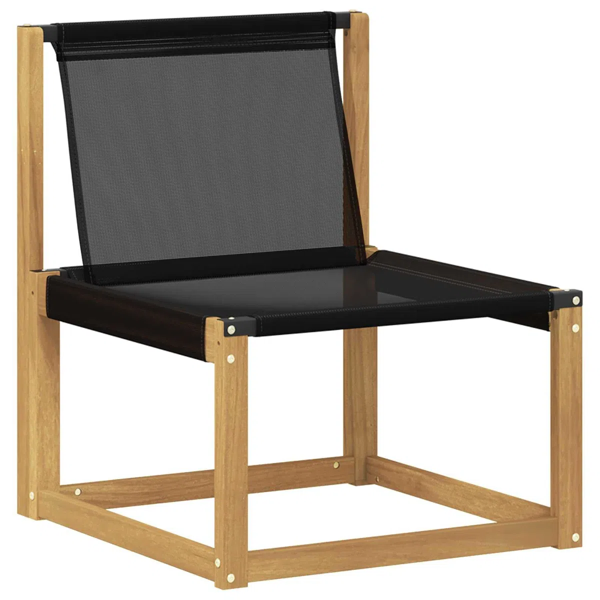 Gartenmöbel-Set mit Kissen 7-teilig aus massivem Akazienholz wetterfestes Design für Terrasse, Balkon und Garten, inklusive Sitzgruppe, Tisch, Stühle, Sofas und Aufbewahrung