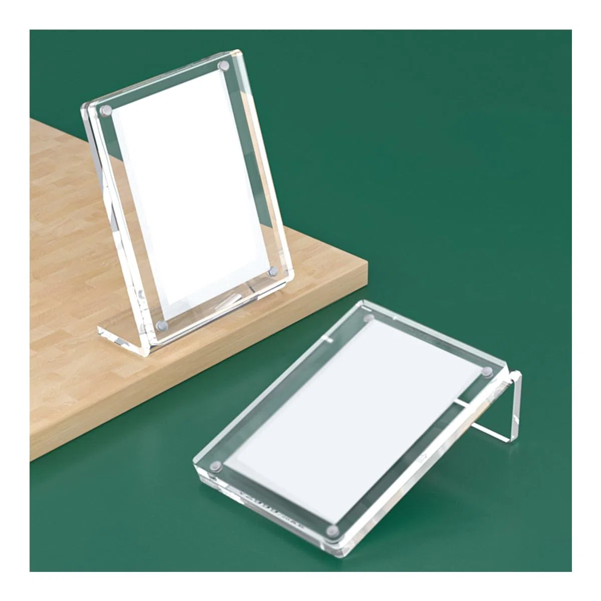 Preisschild-Halter aus transparentem Acryl, 10 Stück, 14,8 cm x 21 cm, ideal für Einzelhandelsgeschäfte und Büros, langlebige und stilvolle Beschilderungslösung