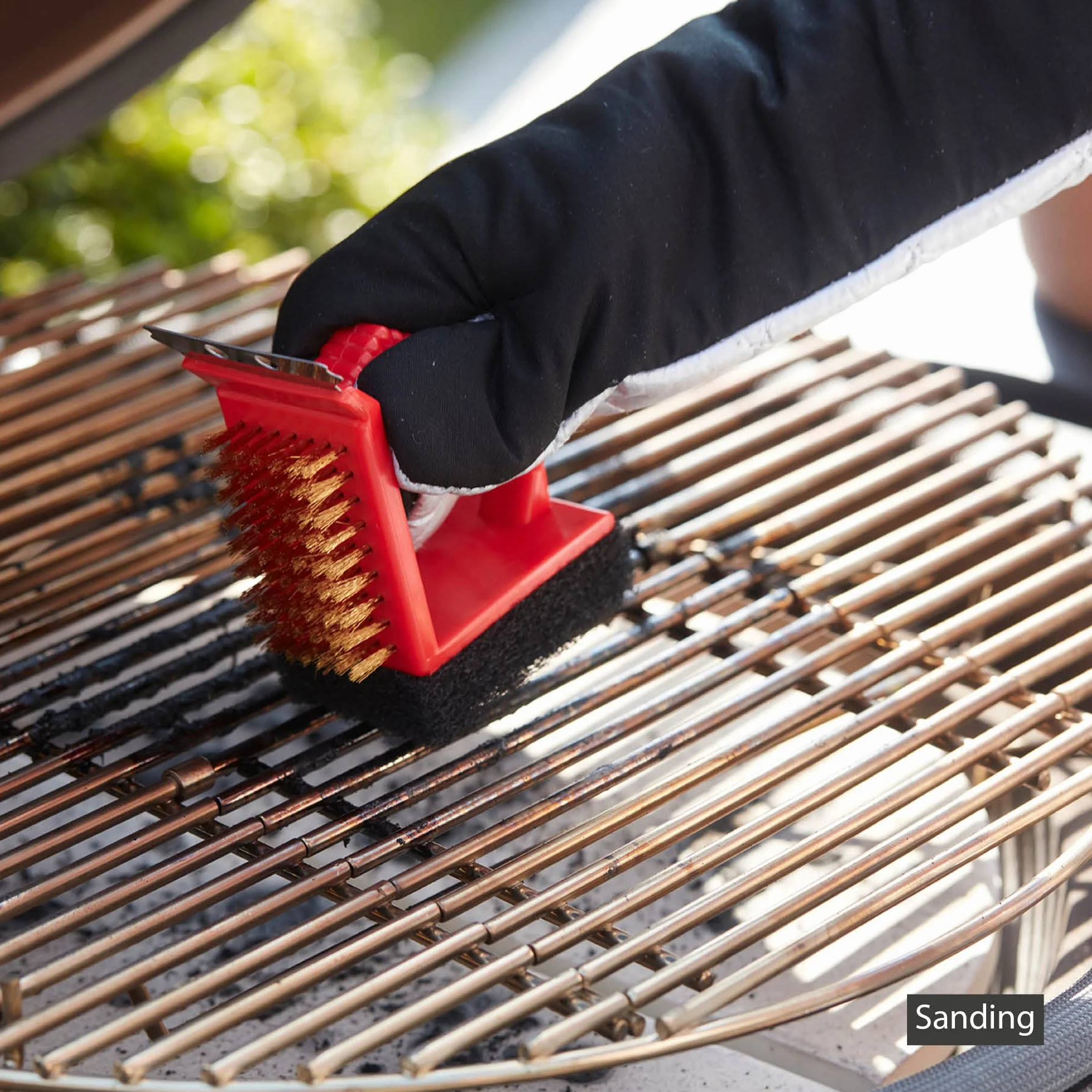 Barbecook 3 in einem bürste rot